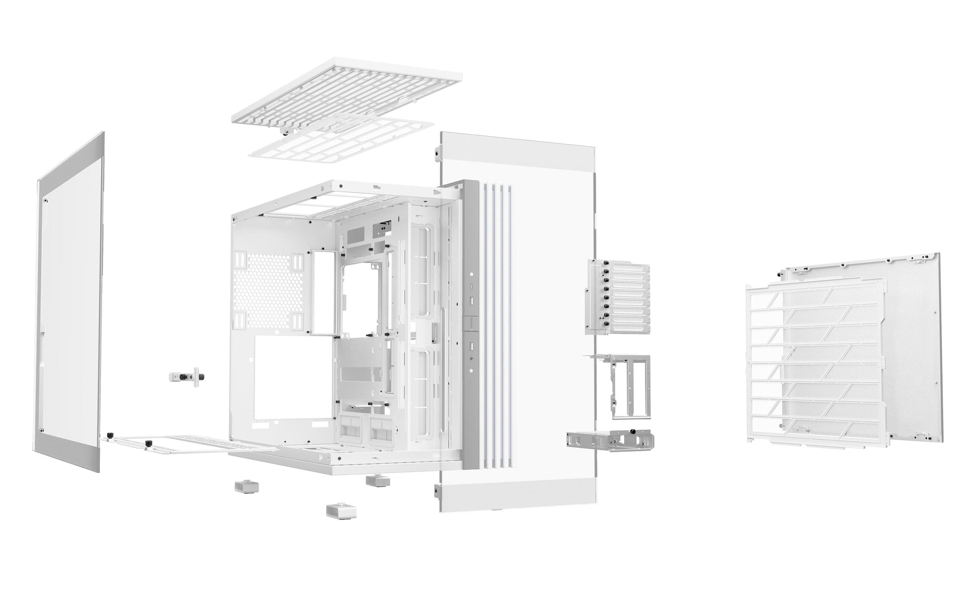 be quiet! be quiet LIGHT BASE 900 DX – PC-Gehäuse – Full Tower, Weiss, ATX/EATX, 8 Slots, 4×2,5"/1×3,5", Seitenfenster