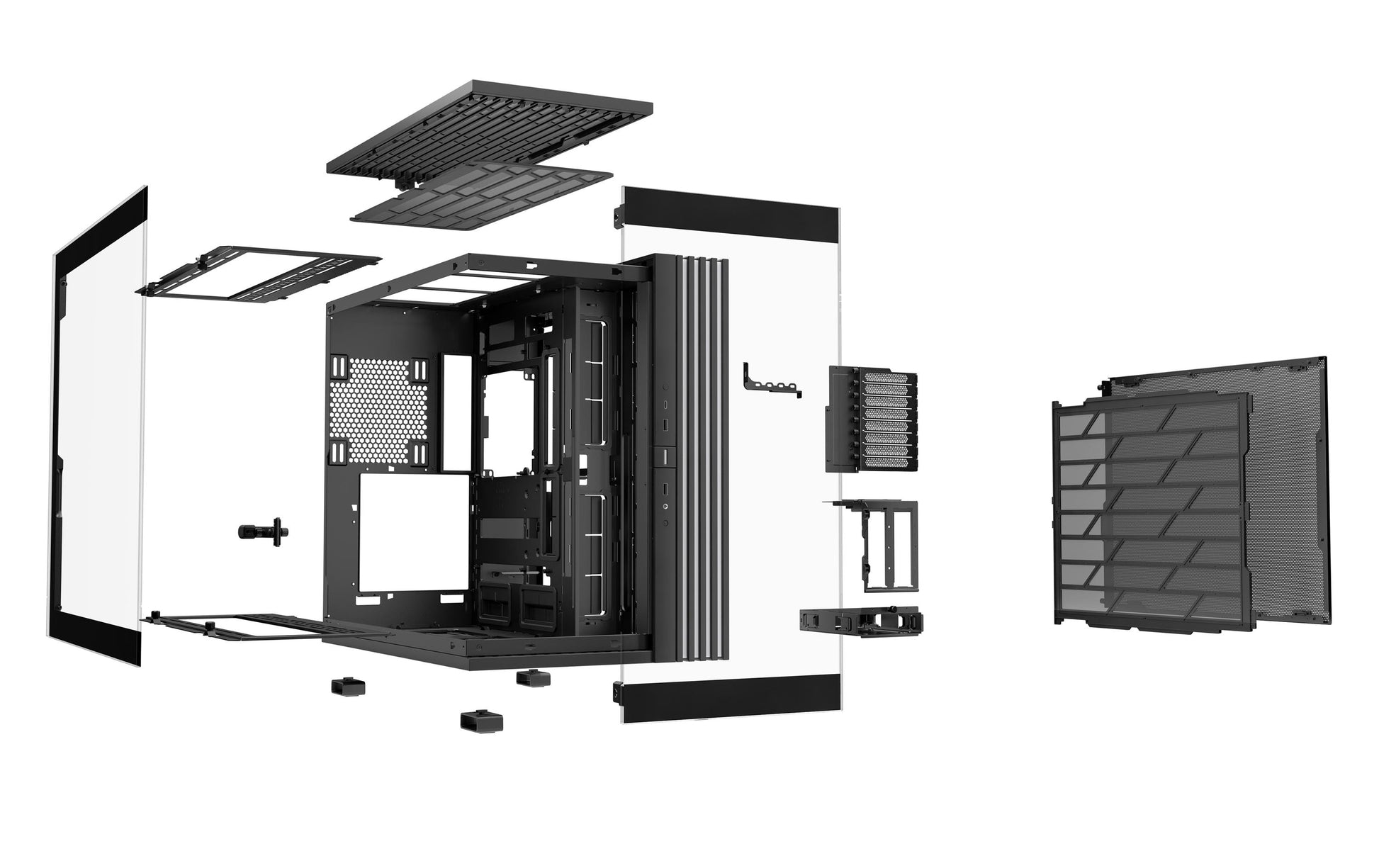 be quiet! be quiet LIGHT BASE 900 DX – PC-Gehäuse – Full Tower, 8×Slots, GPU 49,5 cm, für ATX, EATX, micro ATX und andere