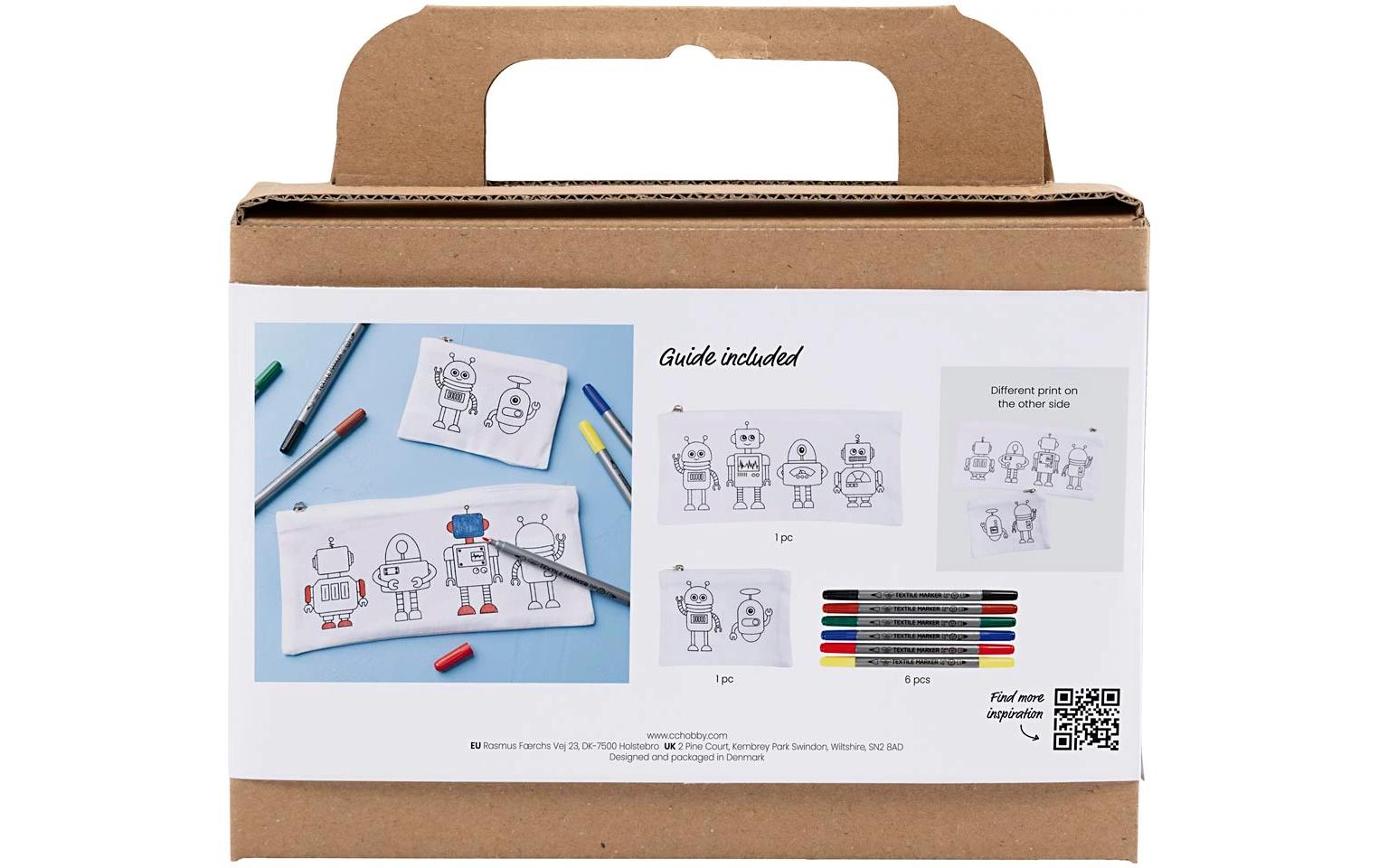Creativ Company Bastelset – ab 4 Jahren – Stoff, mehrfarbig