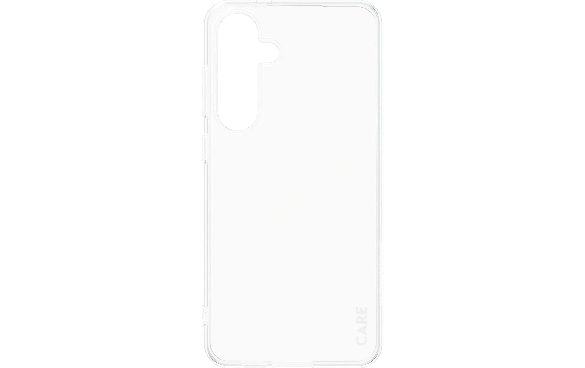 PanzerGlass CARE – Backcover – für Samsung Galaxy S24 FE, Kunststoff, transparent, bis 1,2 m sturzsicher
