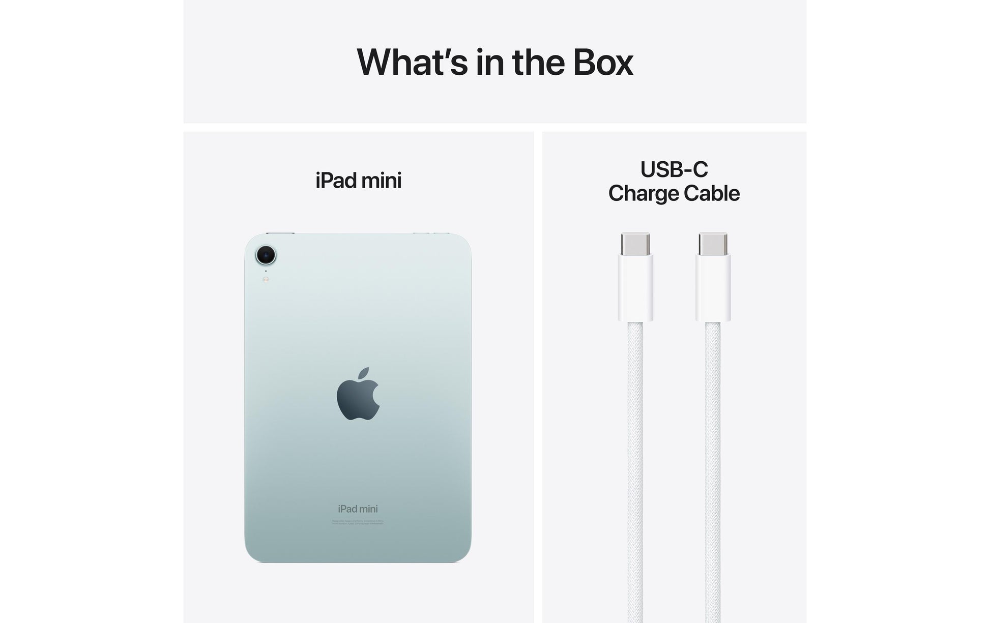 Apple iPad Mini – 8,3", 128 GB, WLAN, iPadOS, Blau, 2024