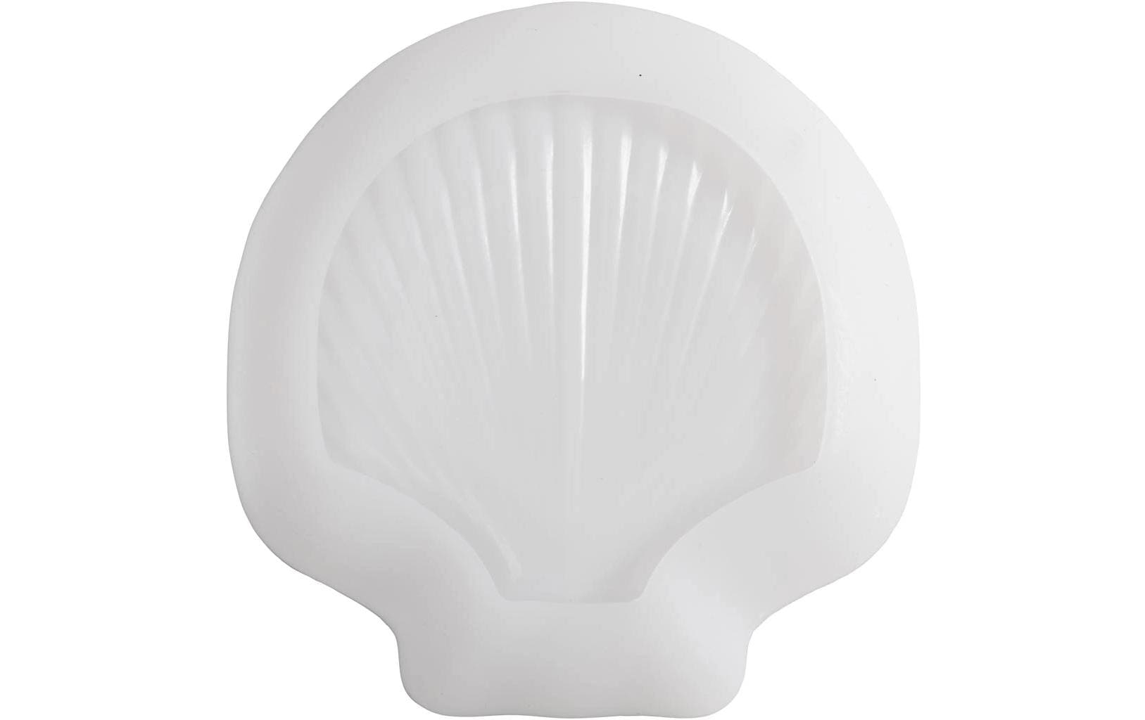 Creativ Company Giessform – Muschel – Silikon – 140 × 145 × 25 mm – 1 Stück