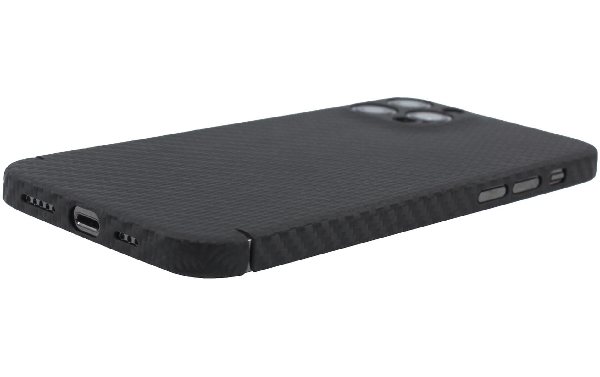 Nevox – Backcover Carbon Series – für Apple iPhone 16 Pro Max – schwarz – Aramidfasern – MagSafe-kompatibel