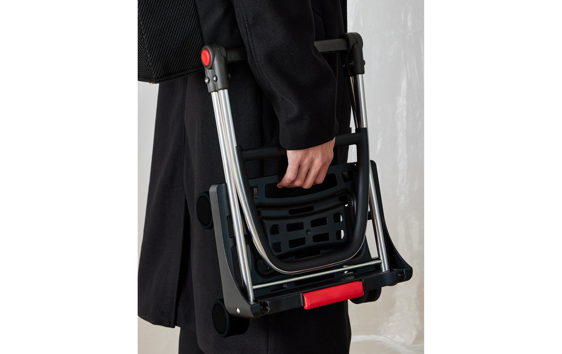 Rolser Stofftasche, Polyester, Schwarz, 320×420×200 mm, 4 Räder