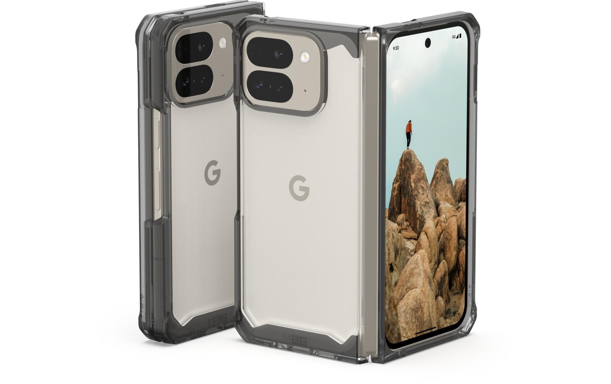 Urban Armor Gear UAG – Rückcover – für Google Pixel 9 Pro – transparent – TPU, fallsicher (bis 4,8 m)