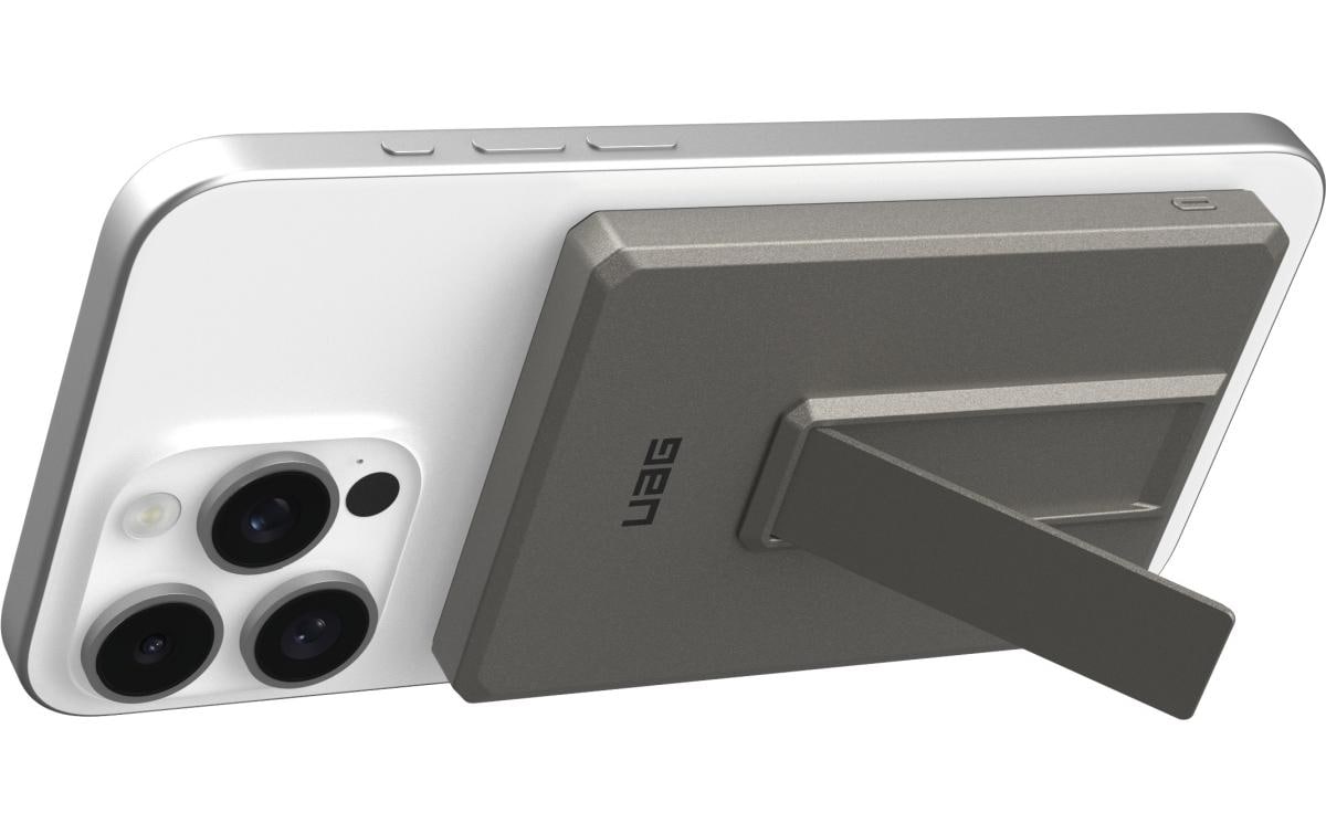 Urban Armor Gear UAG Ultra Slim Charger MagSafe Powerbank 5'000 mAh – 20 W PD, 1× USB-C, grau