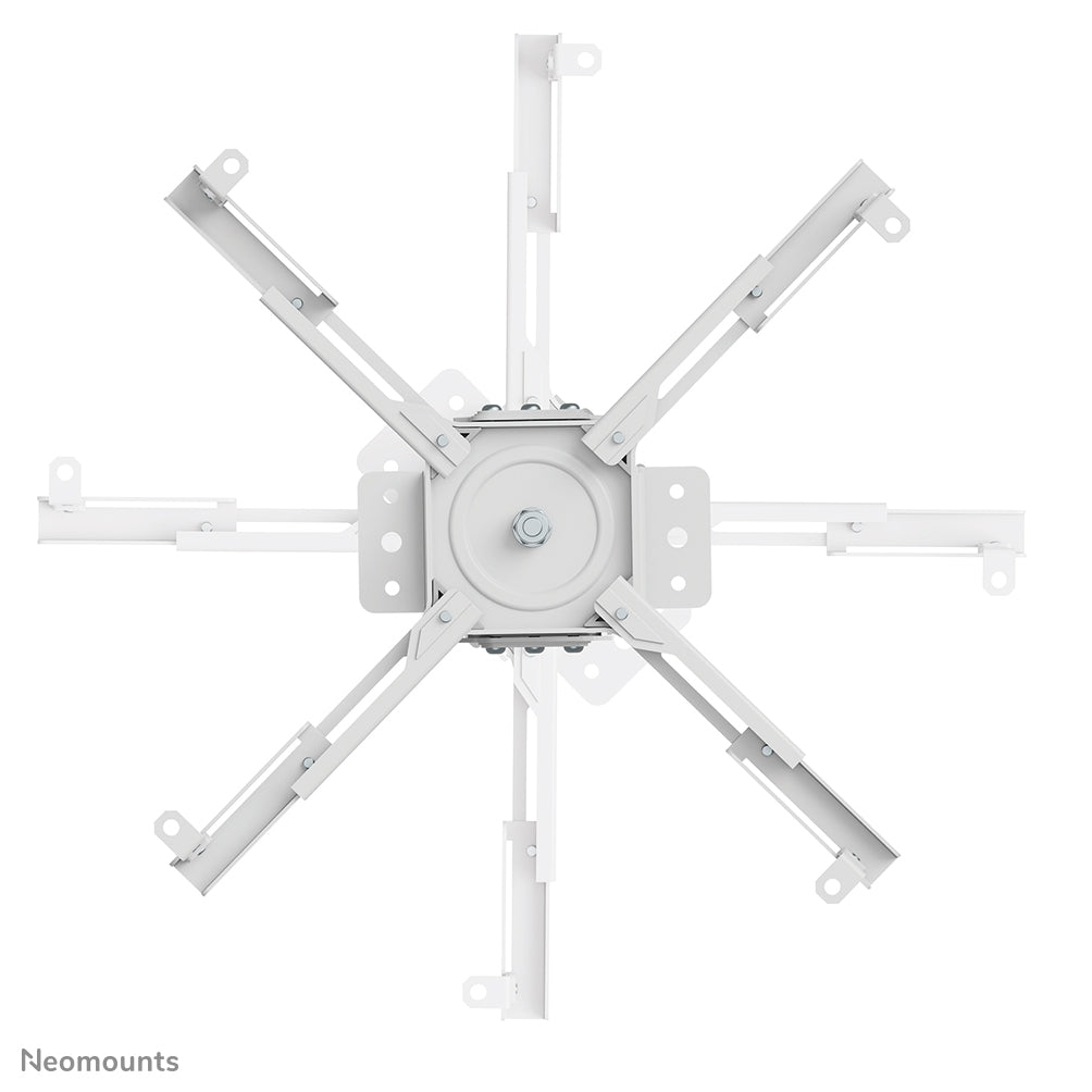 Neomounts CL25-530WH1 – Beamer Deckenhalterung, H 25,5 cm, 45 kg, schwenk-/neigbar, 360°, weiss