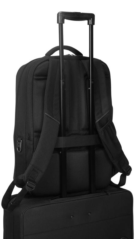 DICOTA Notebook-Rucksack bis 16" – abschliessbar, aus recycelten Materialien – Schwarz