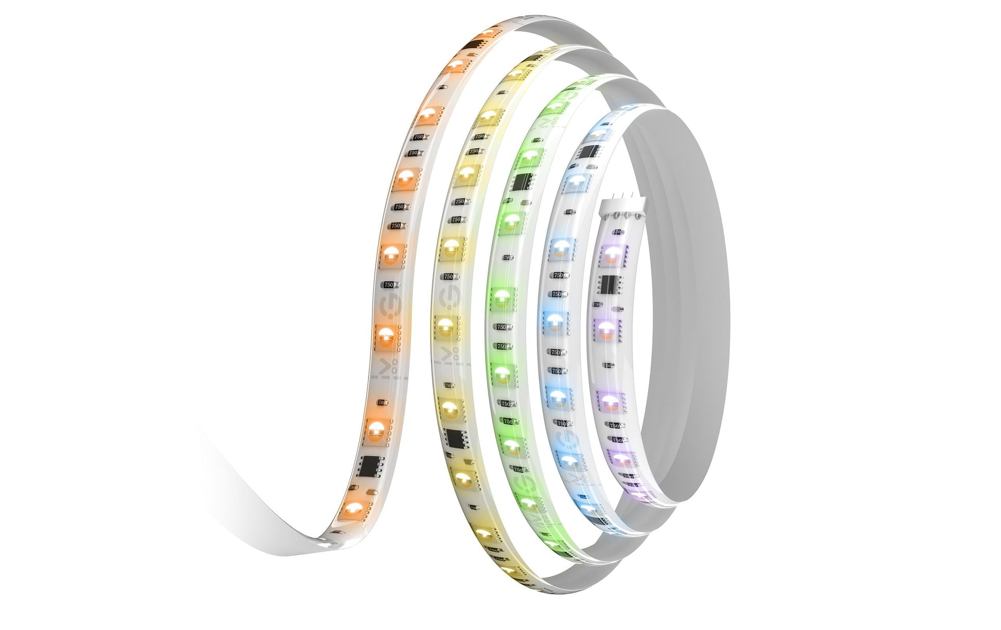 Govee LED-Strip 2 Pro – 5 m, 340 lm, 72 W, RGBW, 2700–6500 K, dimmbar, WiFi/BT, für Alexa, mehrfarbig