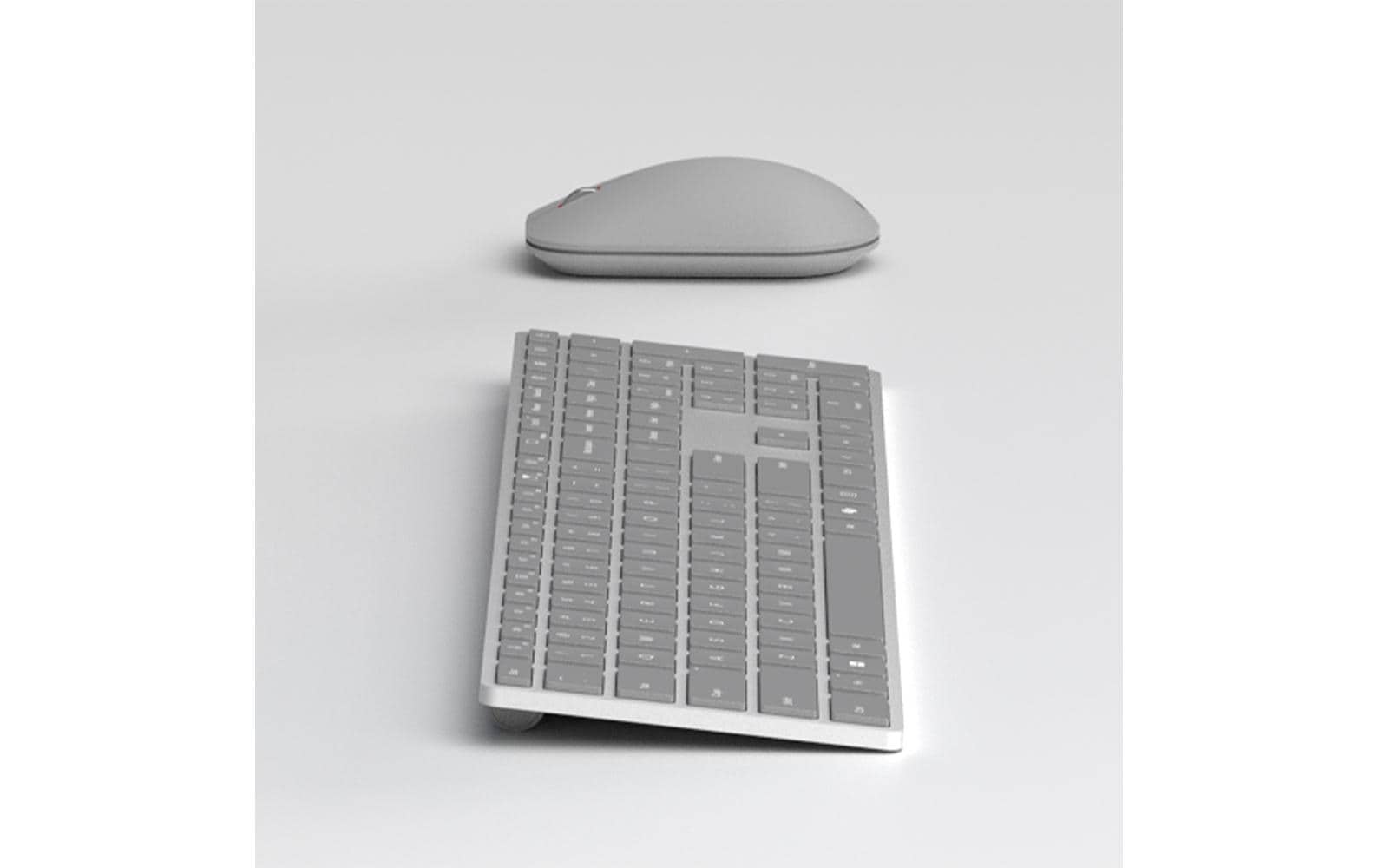 Microsoft Surface Keyboard SC – Tastatur, kabellos (Bluetooth), CH-Layout (DE-CH), Grau