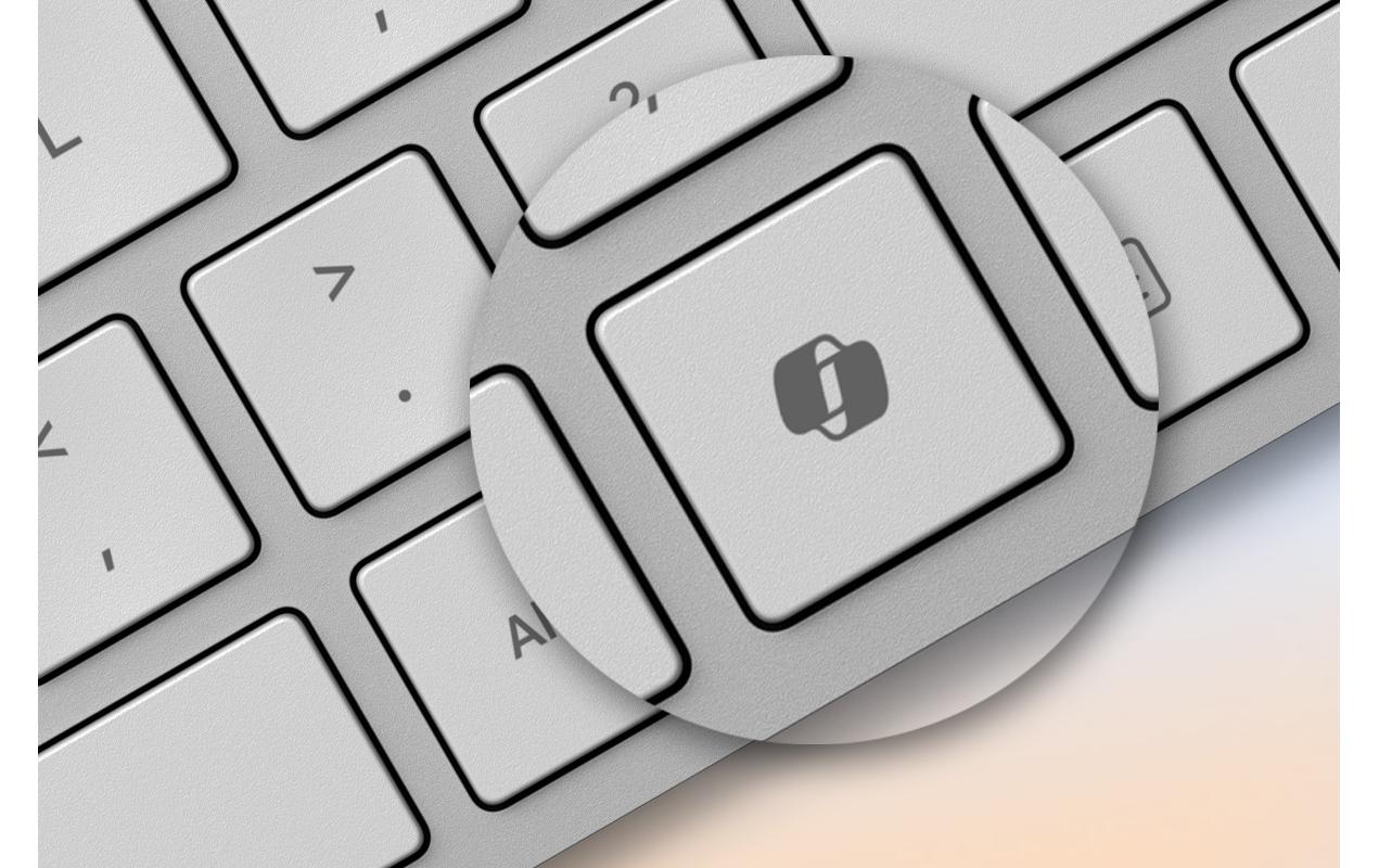 Microsoft Surface Keyboard SC – Tastatur, kabellos (Bluetooth), CH-Layout (DE-CH), Grau