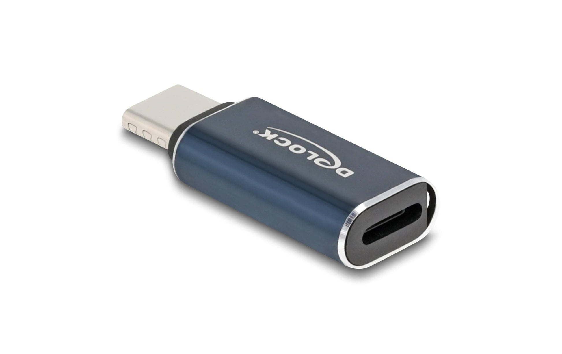 DeLOCK 60688 Adapter USB-C zu Lightning – USB 2.0 (480 Mbit/s), PD 35 W, 1 Stück, Anthrazit