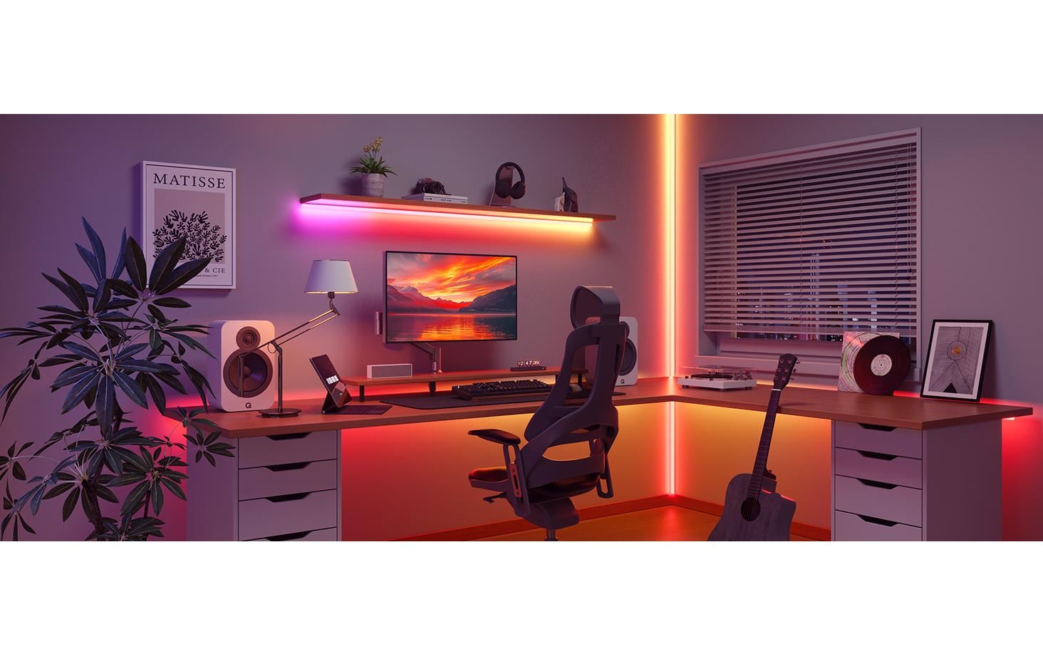Govee LED-Strip COB – 3 m, mehrfarbig, dimmbar, Matter, Alexa, 36 W