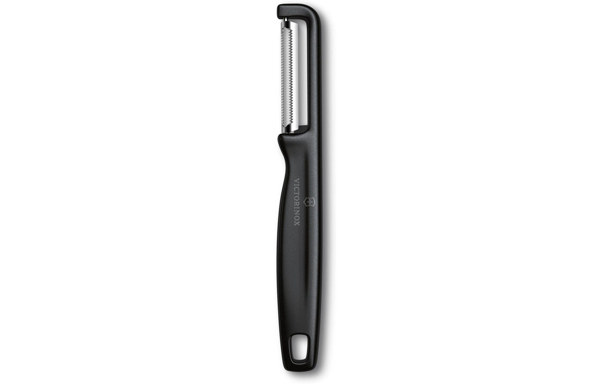 Victorinox Iota – Sparschäler 16,5 cm, schwarz, spülmaschinenfest