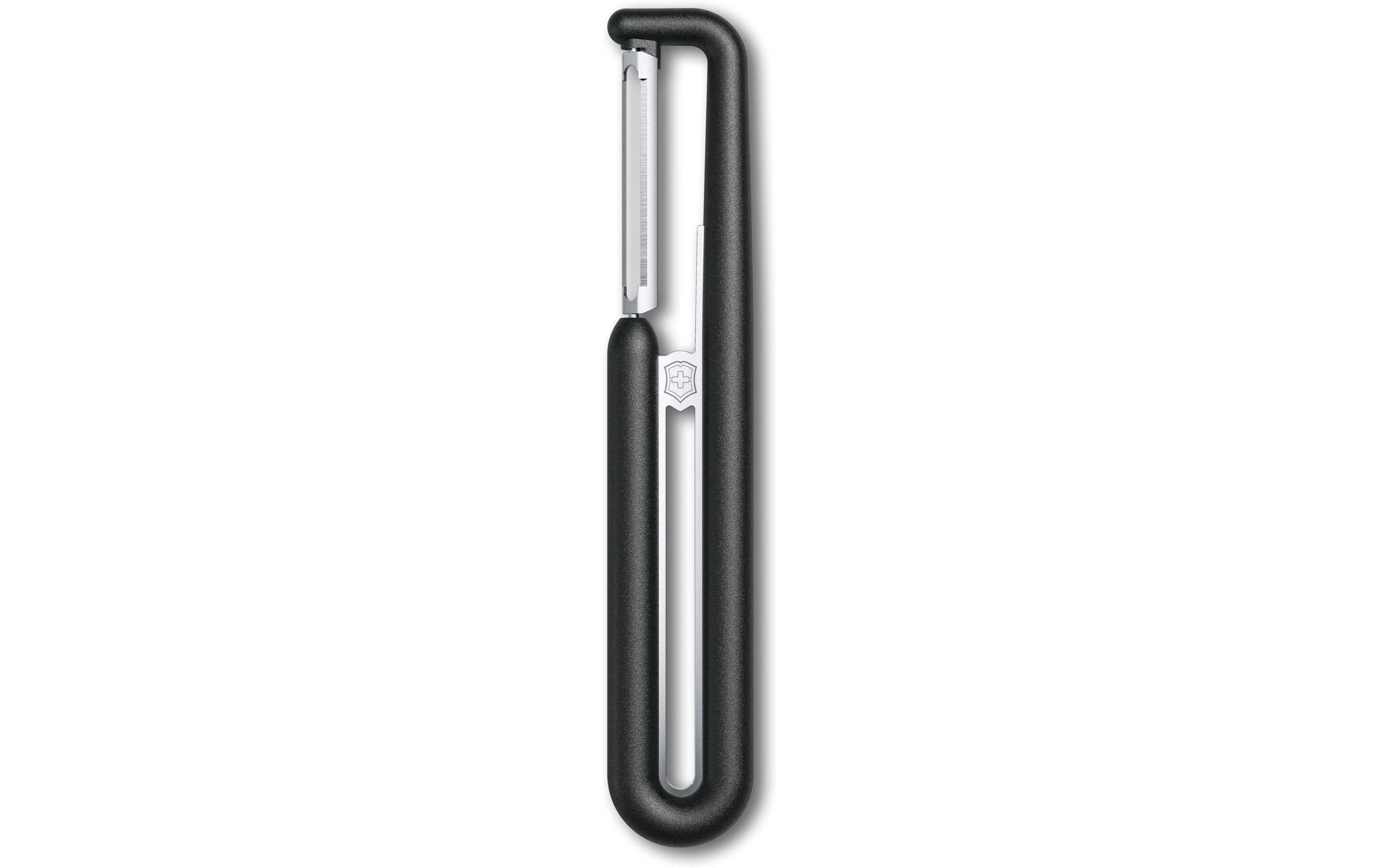Victorinox Sparschäler 16,2 cm, spülmaschinenfest, schwarz