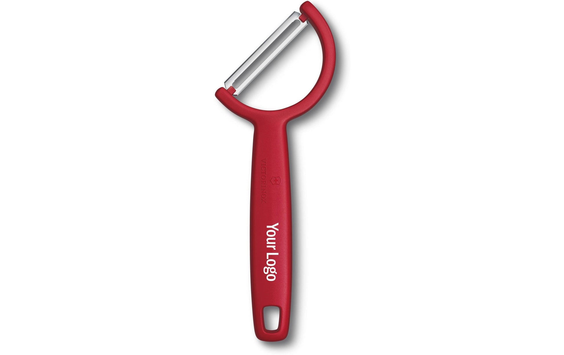 Victorinox Sparschäler 16 cm, gerade, einschneidig, rot