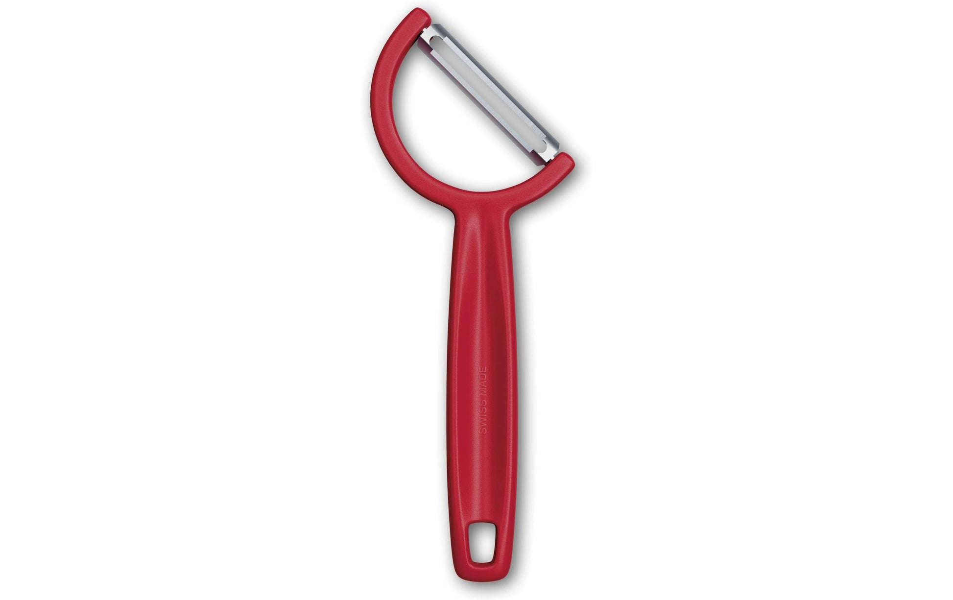 Victorinox Sparschäler 16 cm, gerade, einschneidig, rot