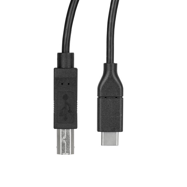 StarTech.com USB-Kabel, USB-C zu USB-B, 0,5 m
