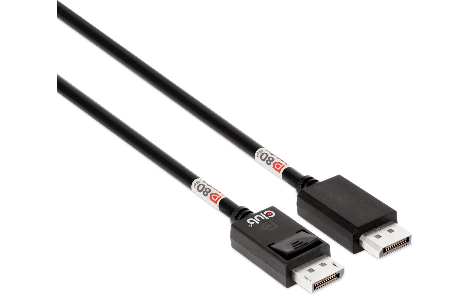 CLUB3D DisplayPort Kabel DP 2.1 10K 60 Hz – 1,6 m