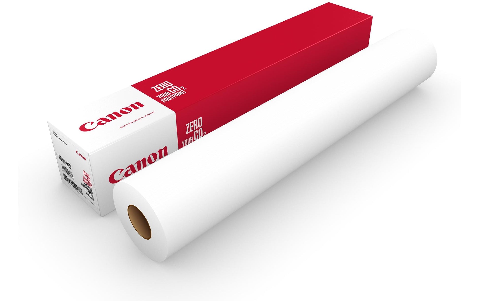 Canon LFM055 Red Lab Zero 2Ro Plotterpapier glänzend – 17" × 175 m, 75 g/m², weiss