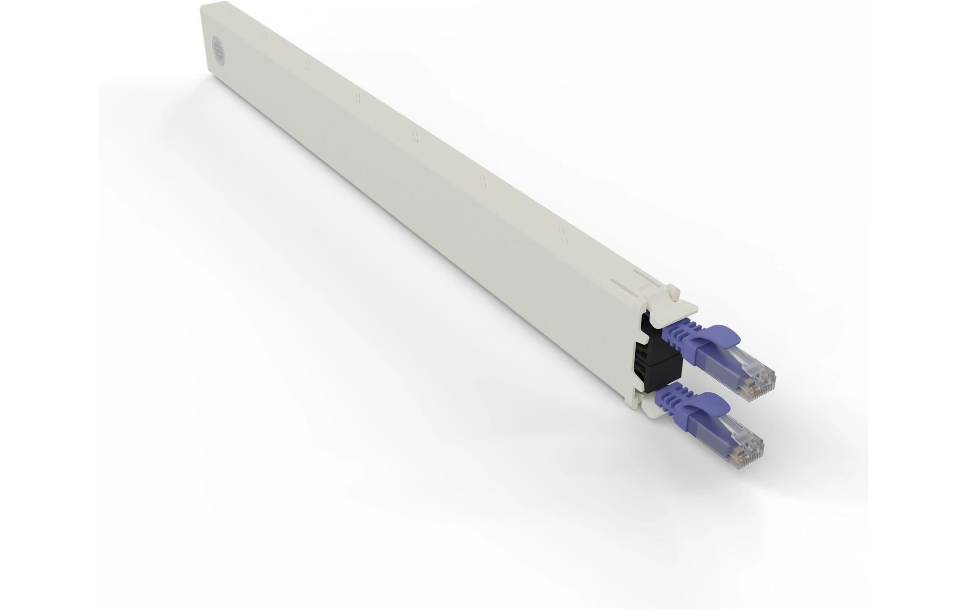 PATCHBOX .one Patchkabel – Cat6a U/UTP, 0,8 m, Violett, RJ-45