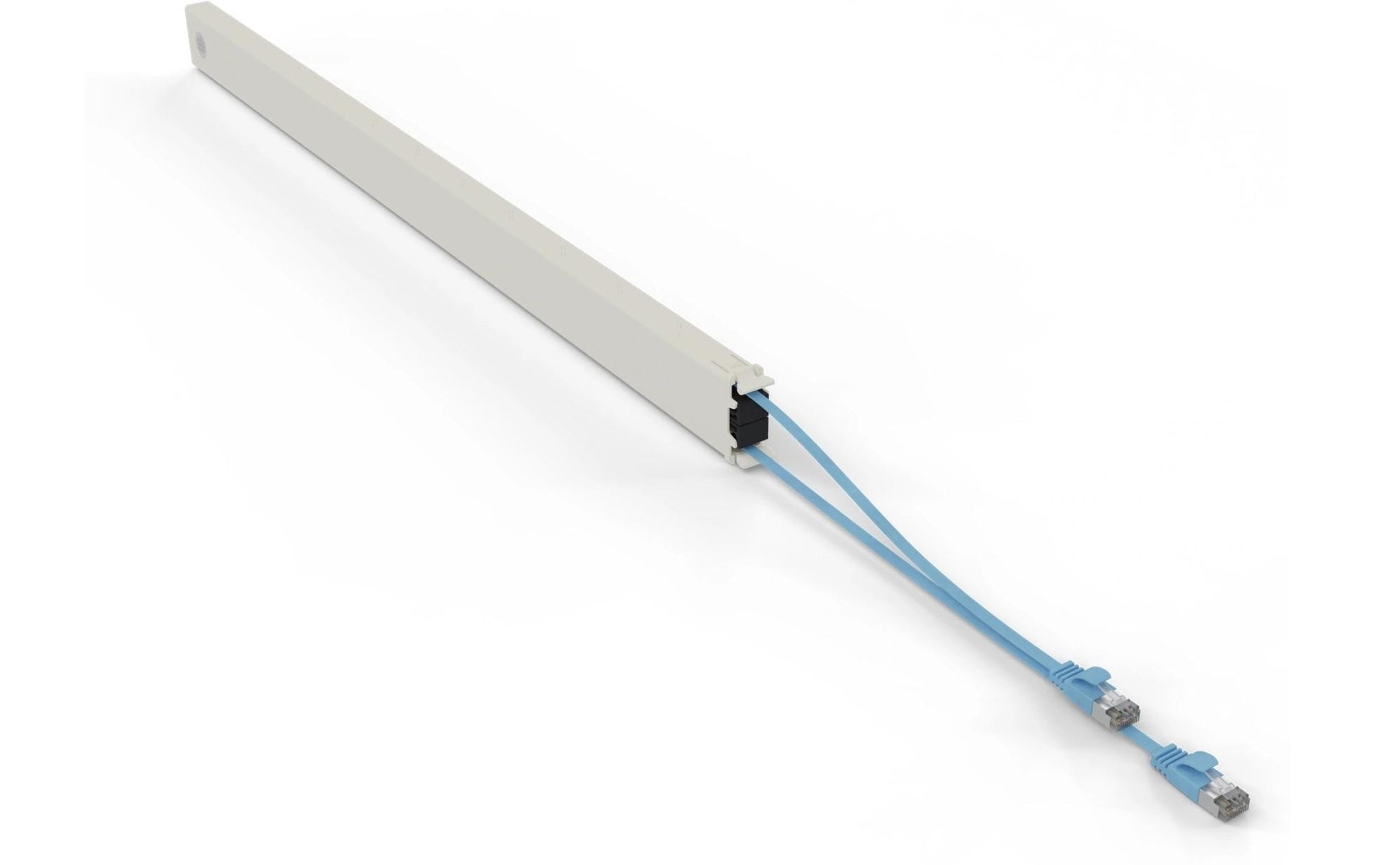 patchbox.one Cassette Patchkabel – Cat6a U/FTP (STP), 2,5 m, Blau, RJ-45