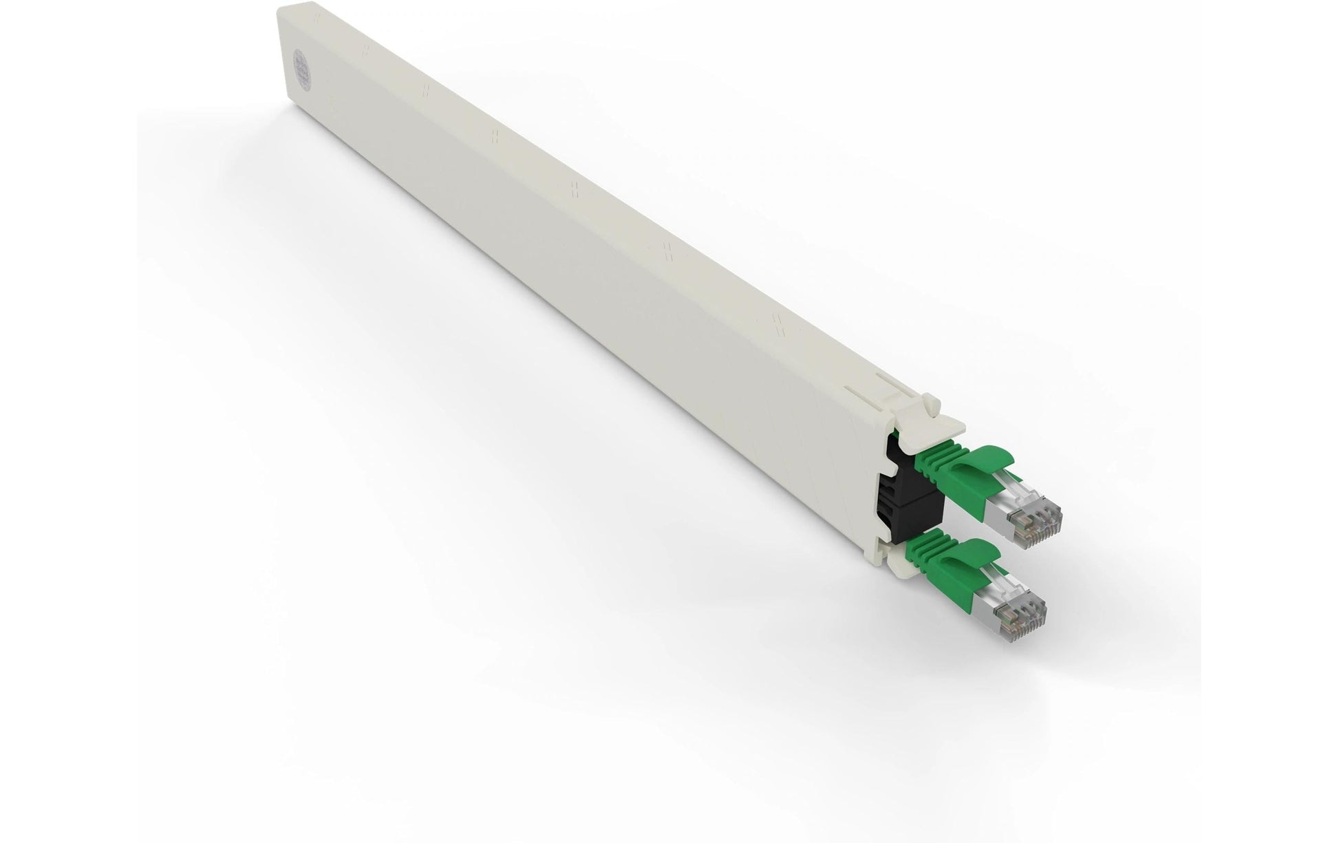PATCHBOX Kassetten-Patchkabel – Cat6a U/FTP (STP), 0,8 m, Grün, RJ-45