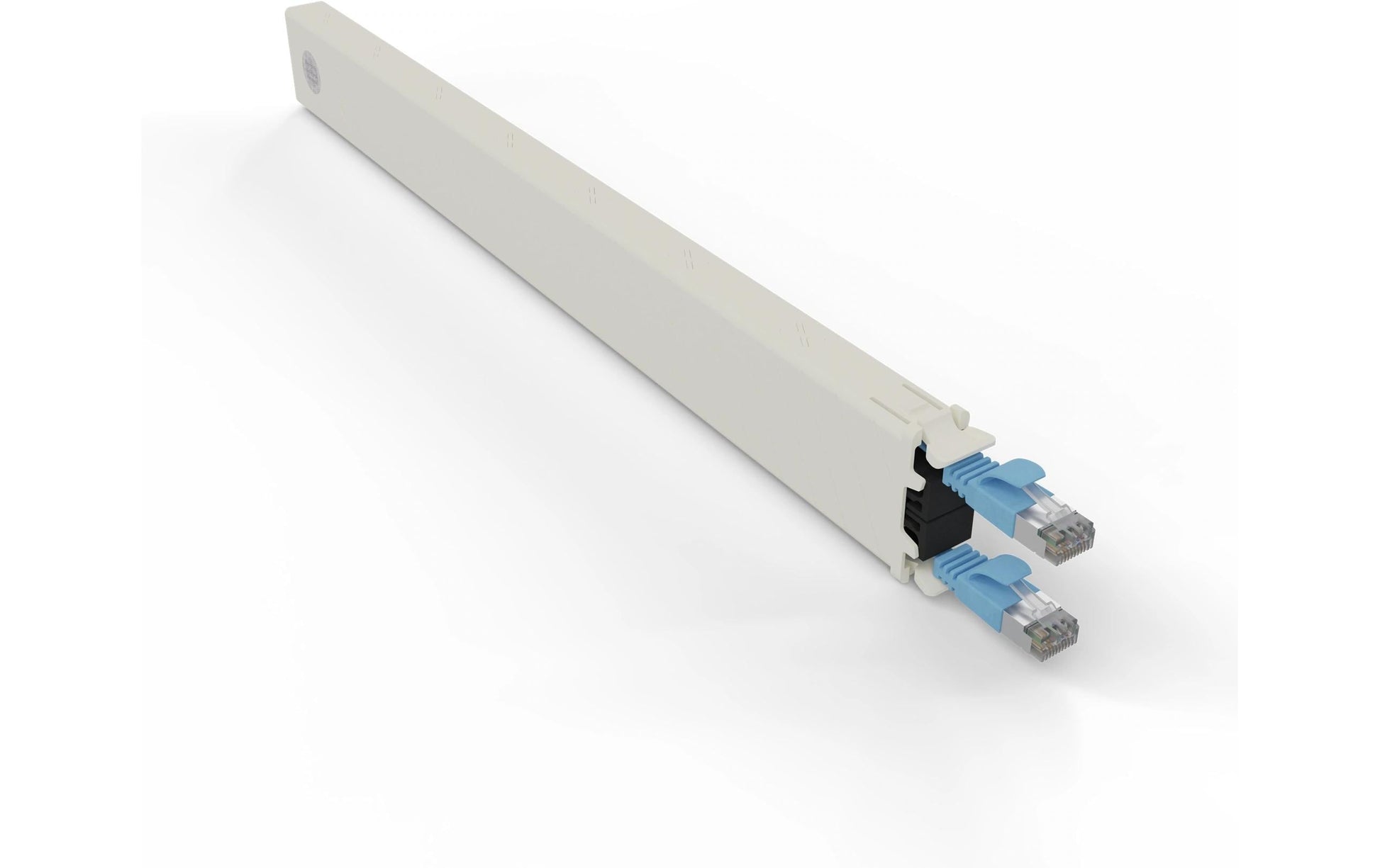 PATCHBOX Patchkabel – Cat6a U/FTP (STP), 0,8 m, Blau, RJ-45–RJ-45