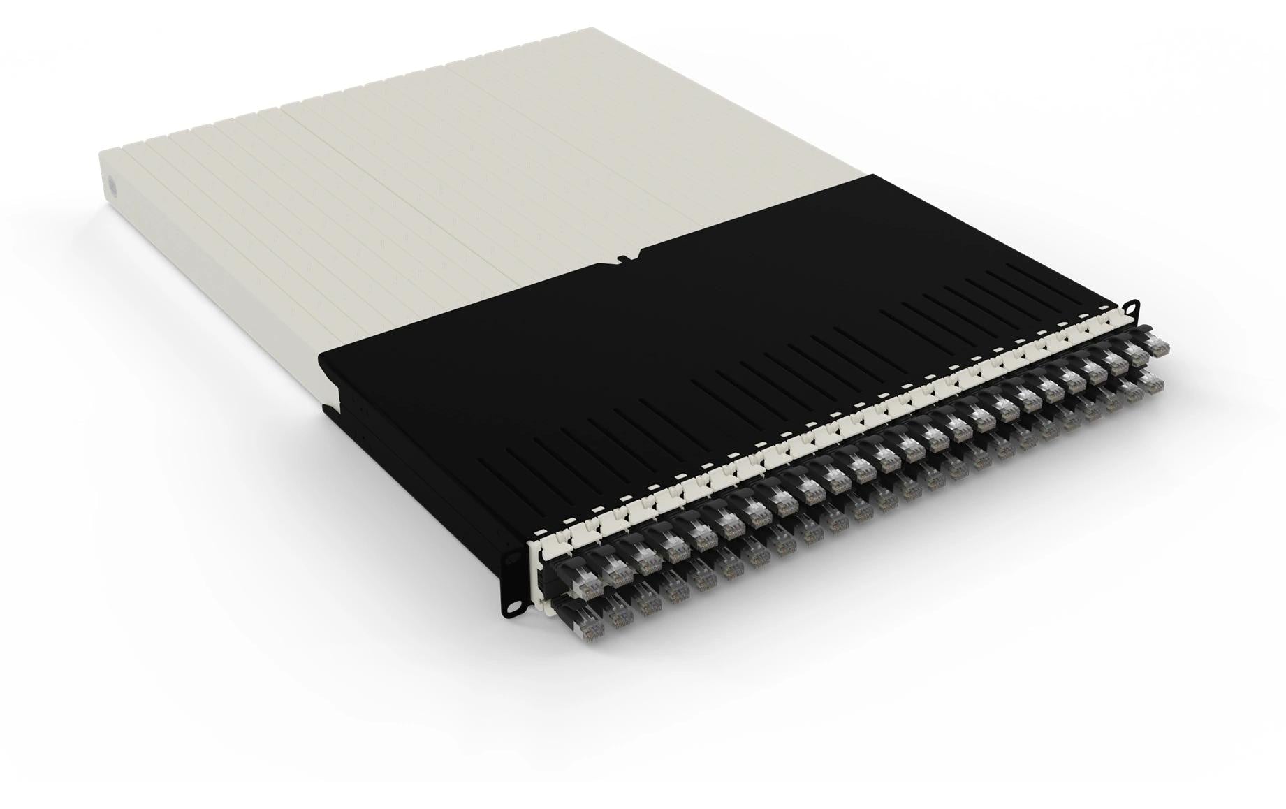 Patchbox Netzwerkkabel – Schwarz, geschirmt