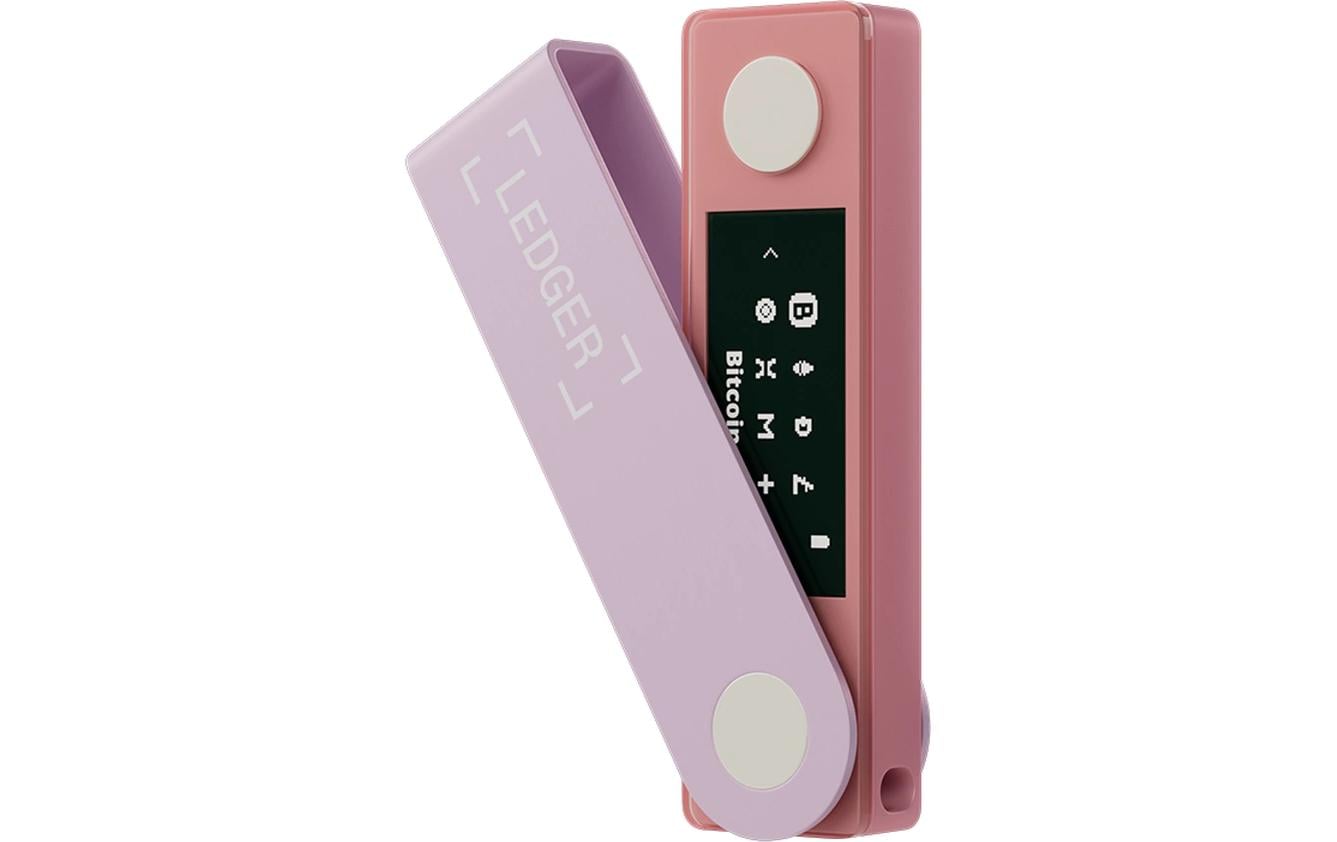 Ledger Nano X Allgemeines Speichergerät – Bluetooth, Pink, für Windows