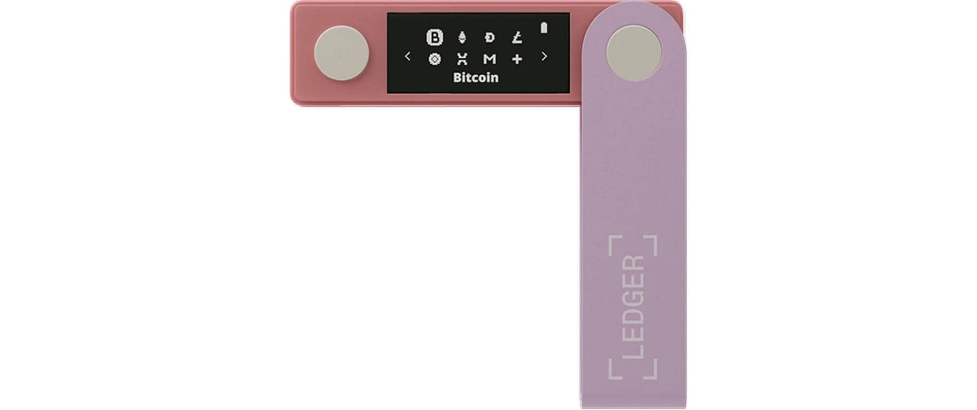 Ledger Nano X Allgemeines Speichergerät – Bluetooth, Pink, für Windows