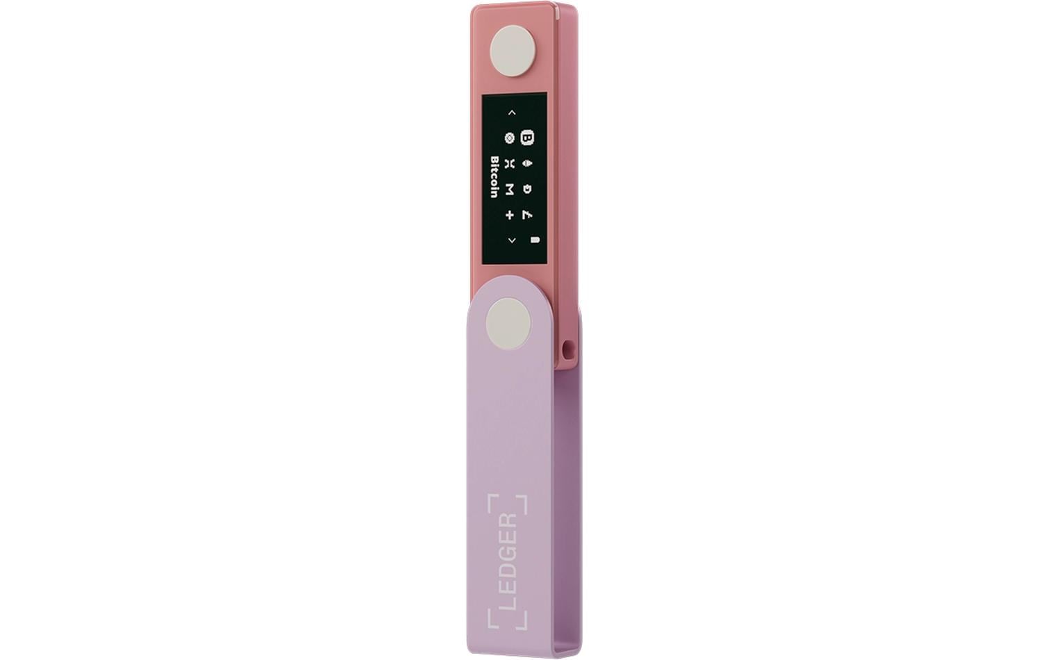 Ledger Nano X Allgemeines Speichergerät – Bluetooth, Pink, für Windows