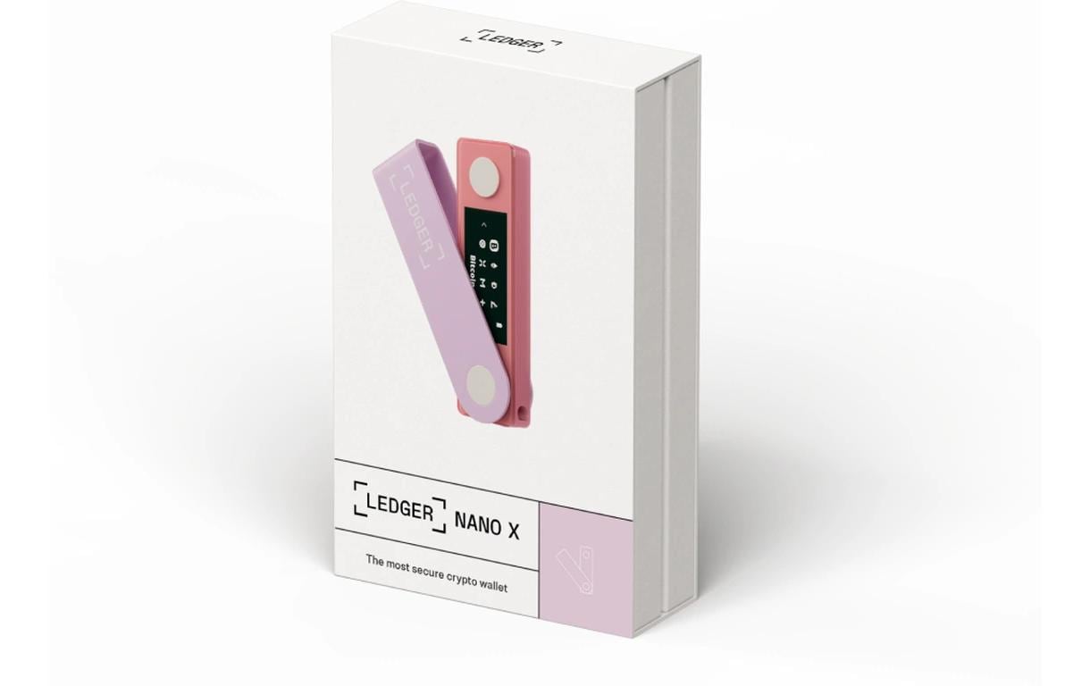 Ledger Nano X Allgemeines Speichergerät – Bluetooth, Pink, für Windows