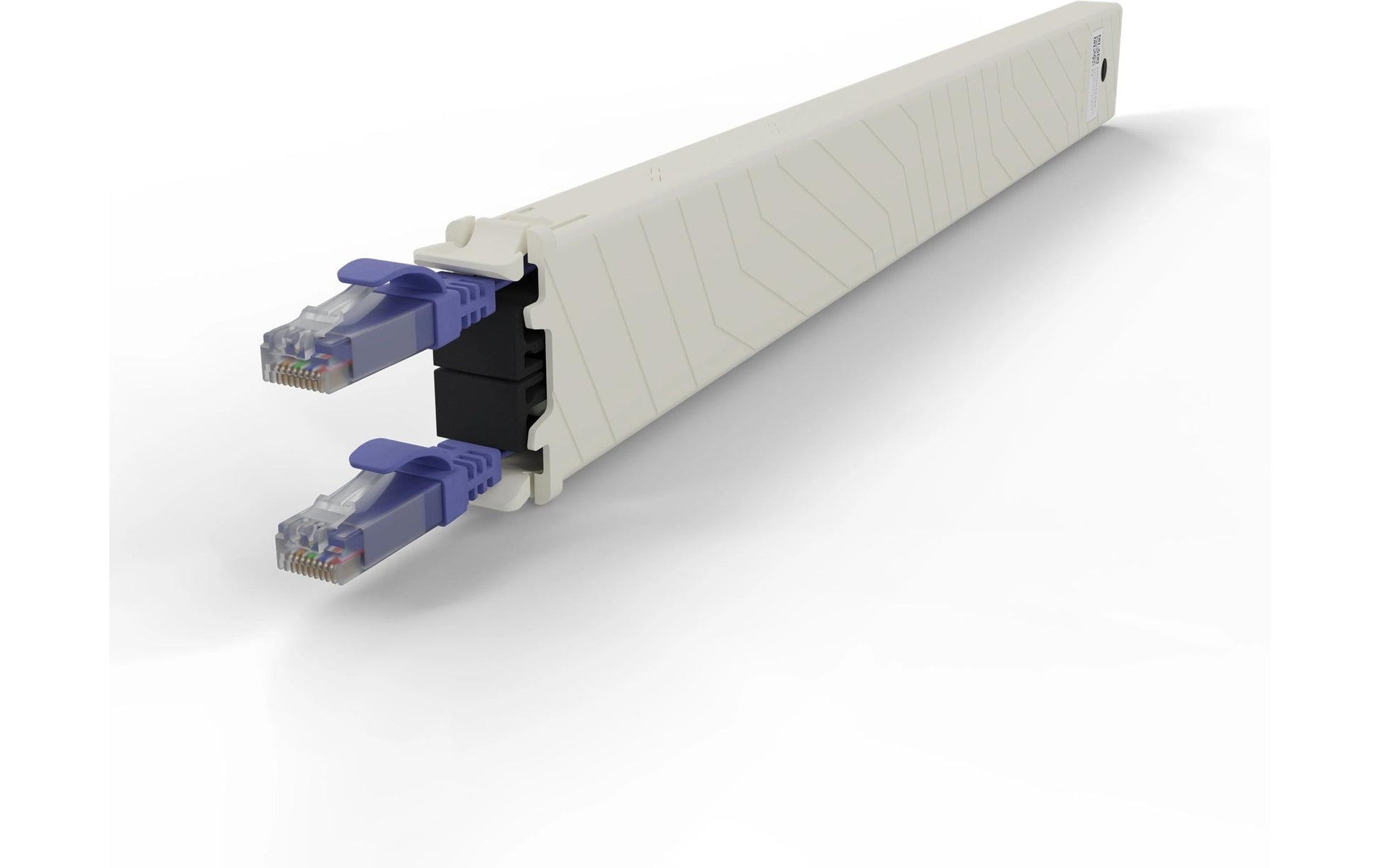PATCHBOX .one Patchkabel – Cat6a U/UTP, 0,8 m, Violett, RJ-45