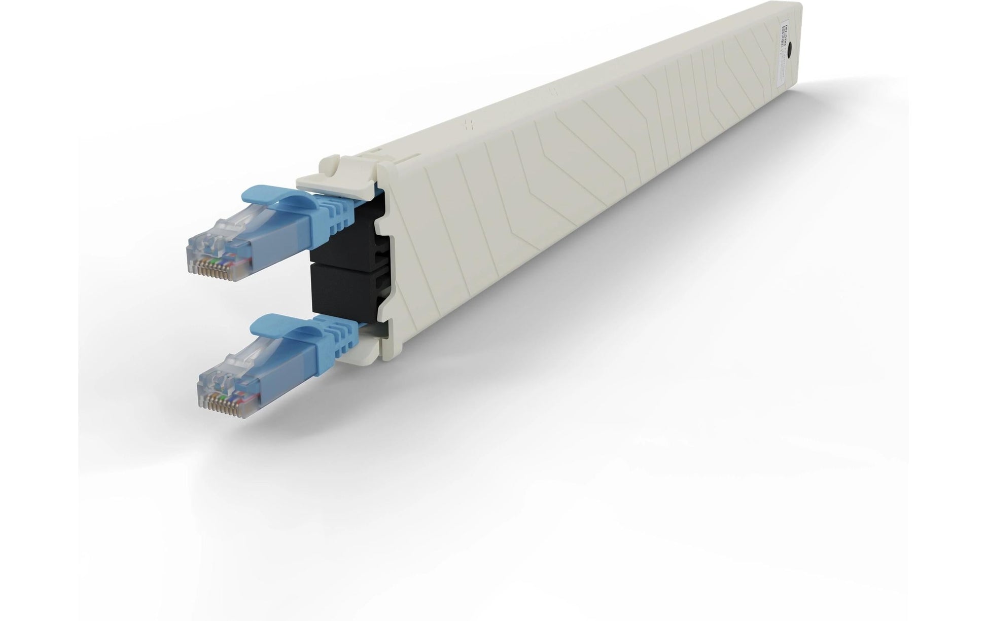 PATCHBOX .one Patchkabel – Cat6a U/UTP, 0,8 m, Blau, RJ-45