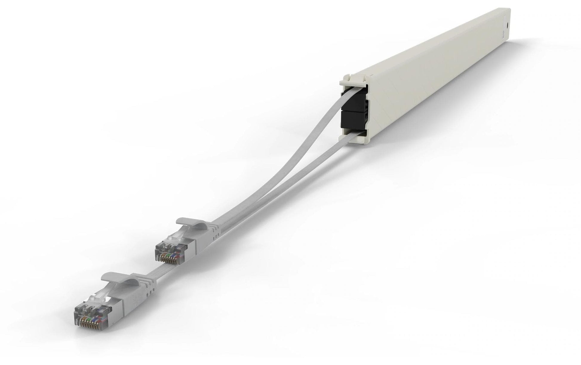 PATCHBOX .one Cassette Patchkabel – Cat6a U/FTP (STP), 2,5 m, Grau, RJ-45
