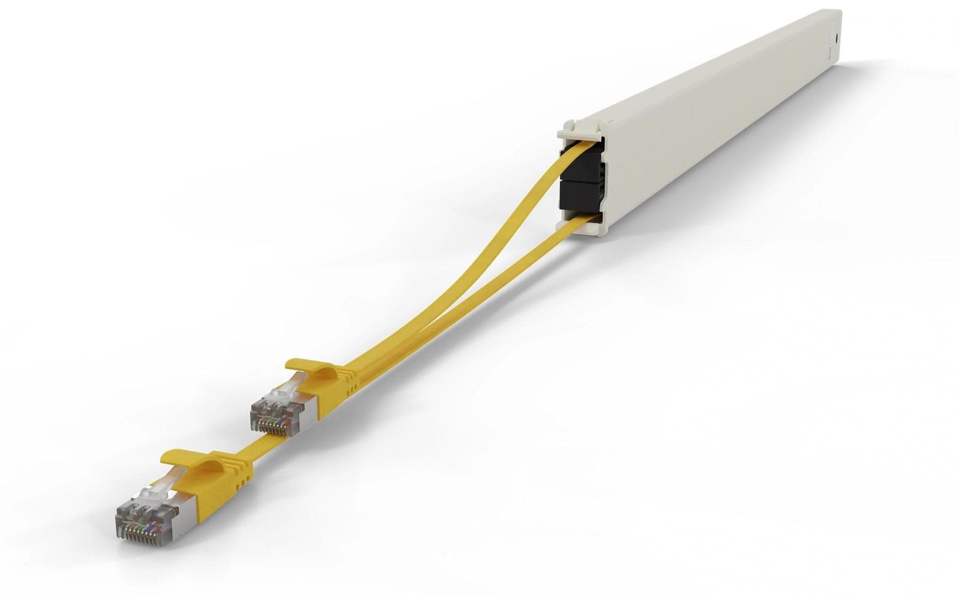 PATCHBOX one Cassette 46RU Patchkabel – Cat6a U/FTP (STP), 2,5 m, Gelb, RJ-45