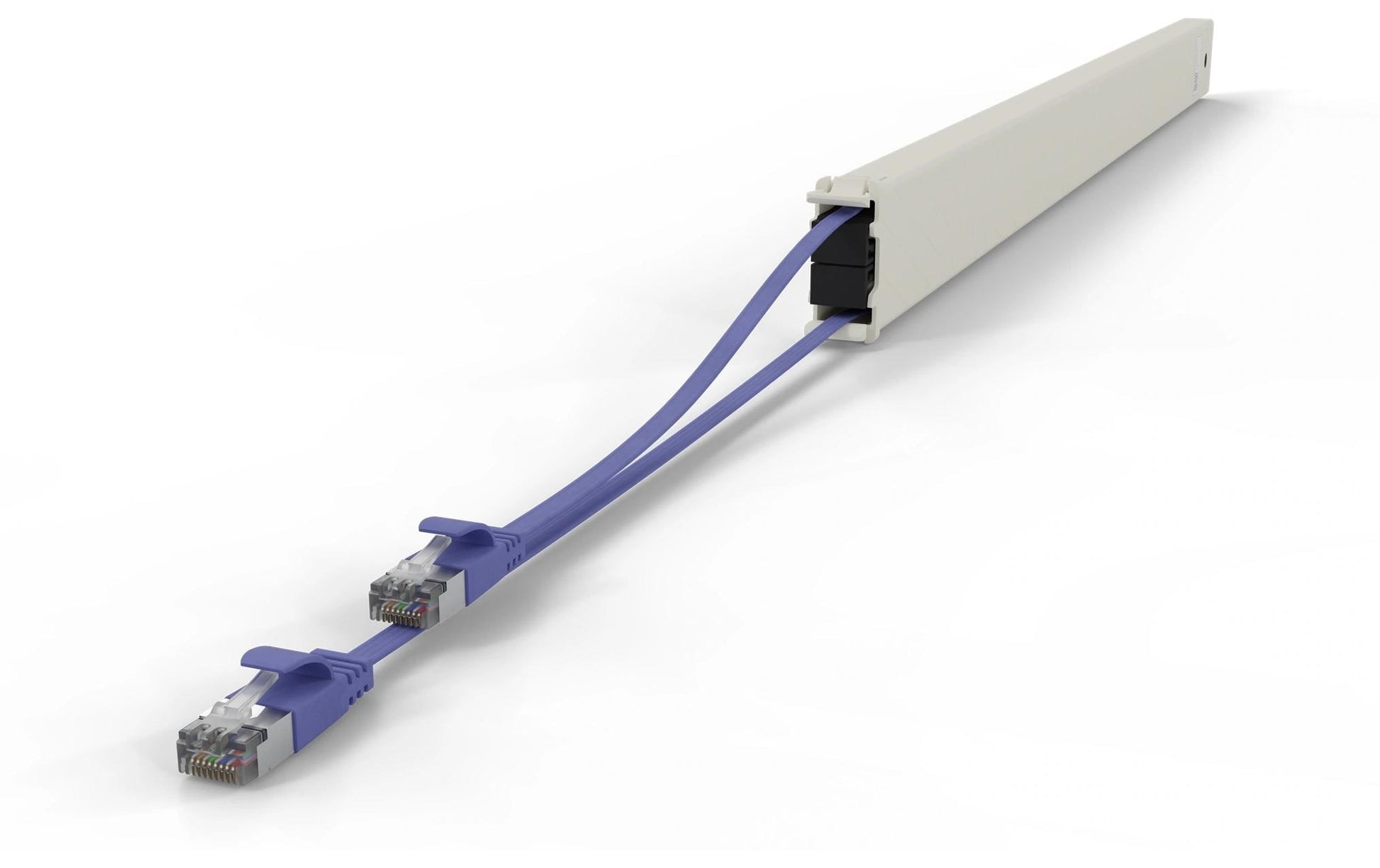 patchbox.one Patchkabel – Cat6a U/FTP (STP), 2,5 m, Violett, RJ-45