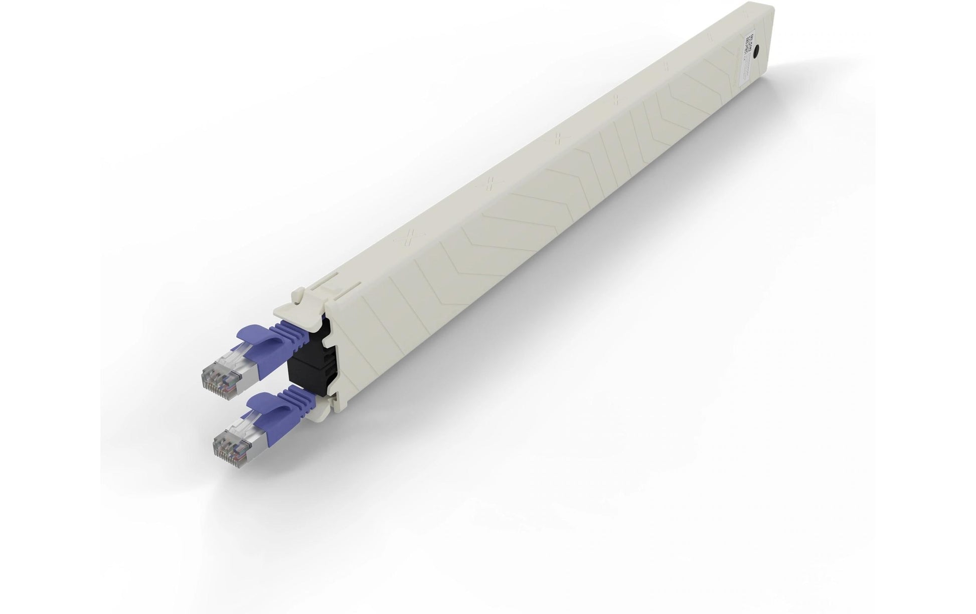 PATCHBOX Cassette 8RU Patchkabel – Cat6a U/FTP (STP), 0,8 m, Violett, RJ-45