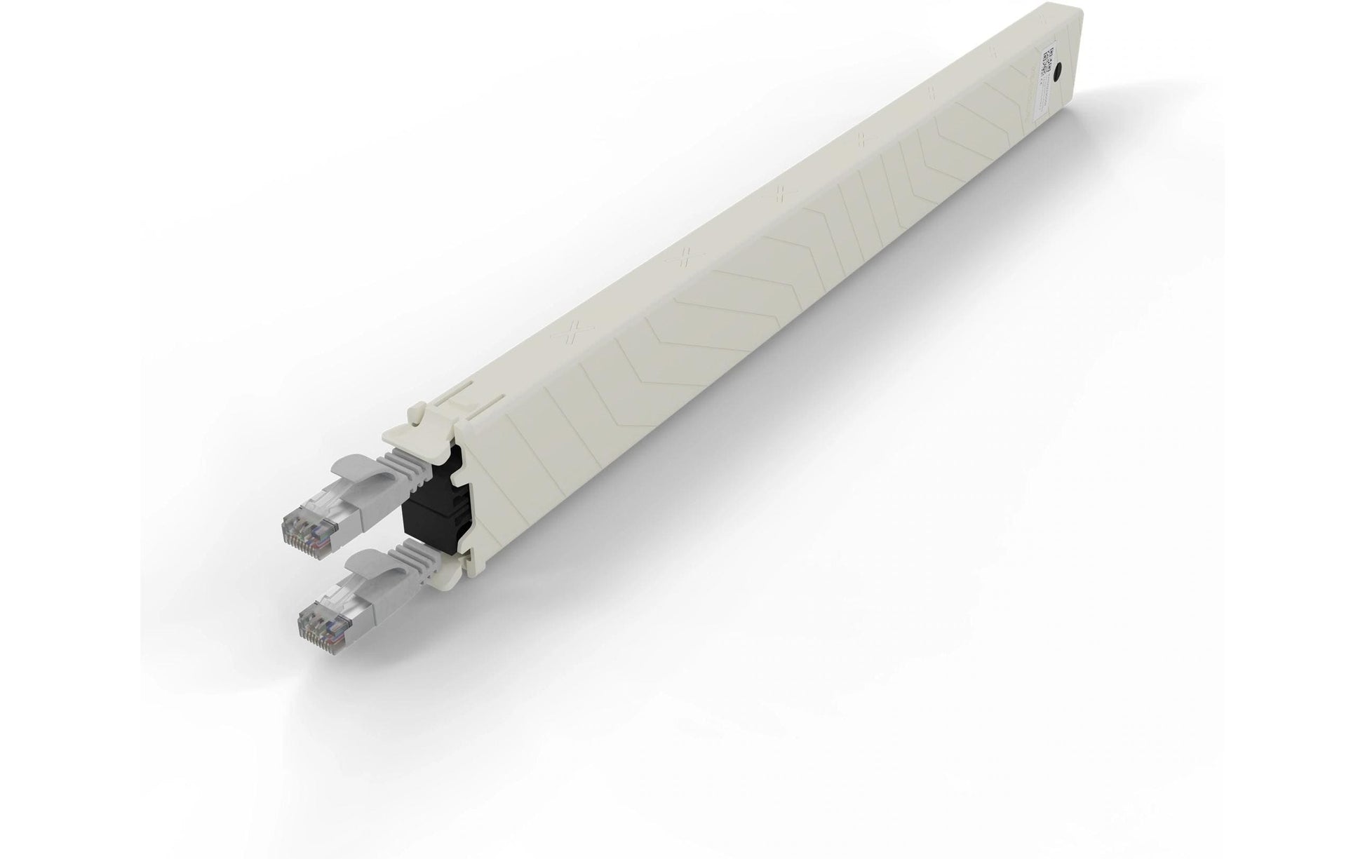 PATCHBOX Cassette 8RU Patchkabel – Cat6a U/FTP (STP), 0,8 m, Grau, RJ-45