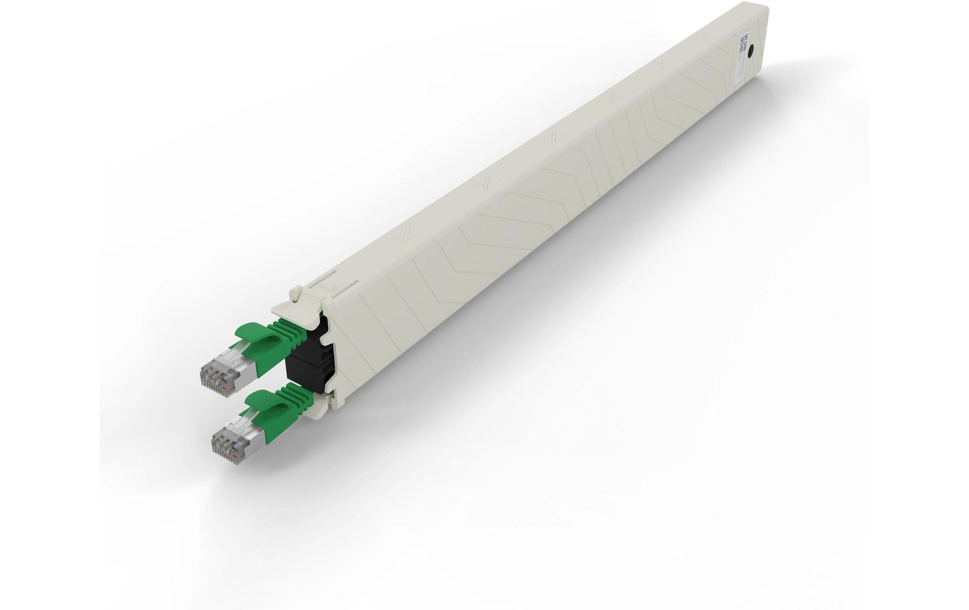 PATCHBOX Kassetten-Patchkabel – Cat6a U/FTP (STP), 0,8 m, Grün, RJ-45