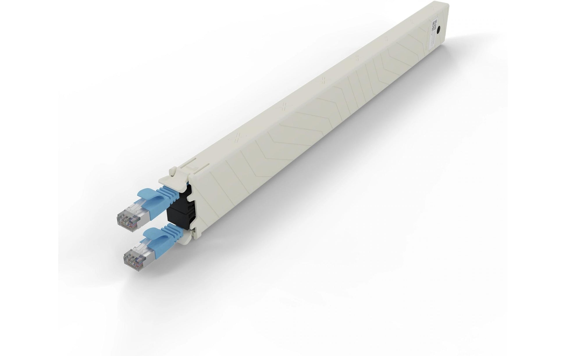 PATCHBOX Patchkabel – Cat6a U/FTP (STP), 0,8 m, Blau, RJ-45–RJ-45