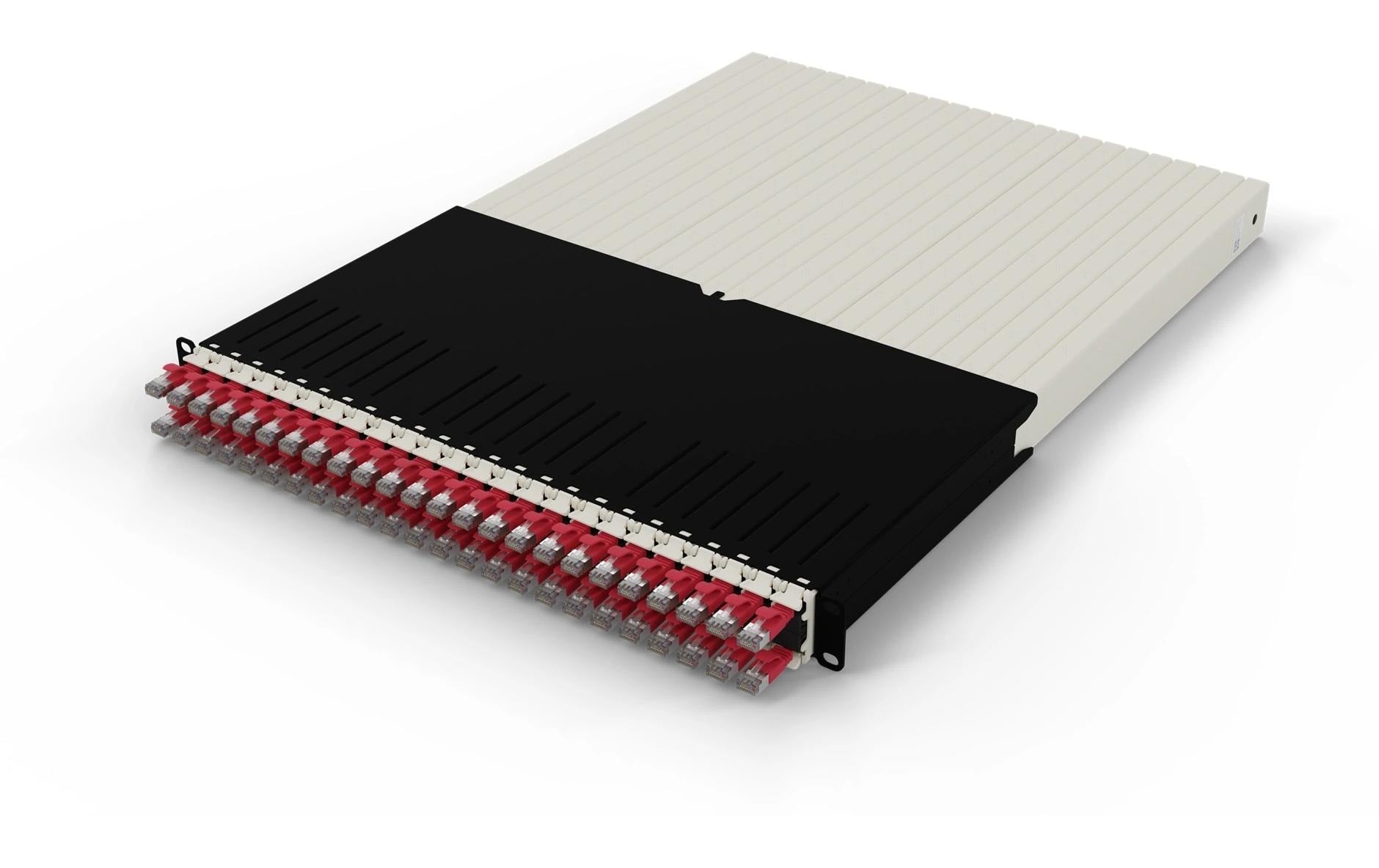 PATCHBOX 30RU – Rot, geschirmt