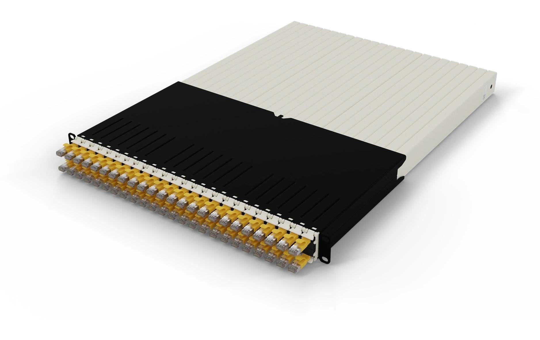 Patchbox 30RU Netzwerkkabel – Gelb, Geschirmt