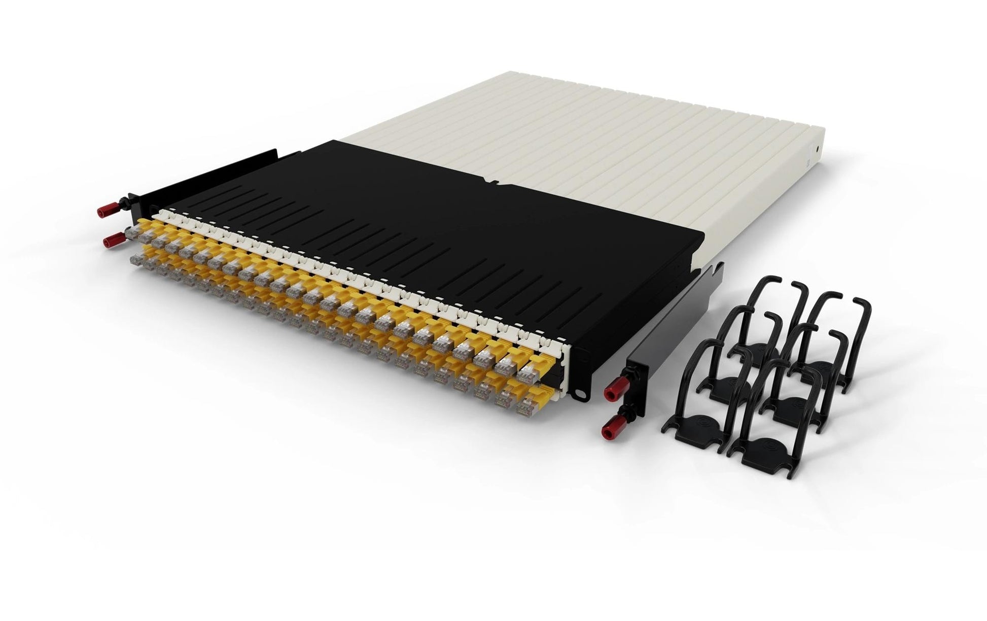 Patchbox 30RU Netzwerkkabel – Gelb, Geschirmt