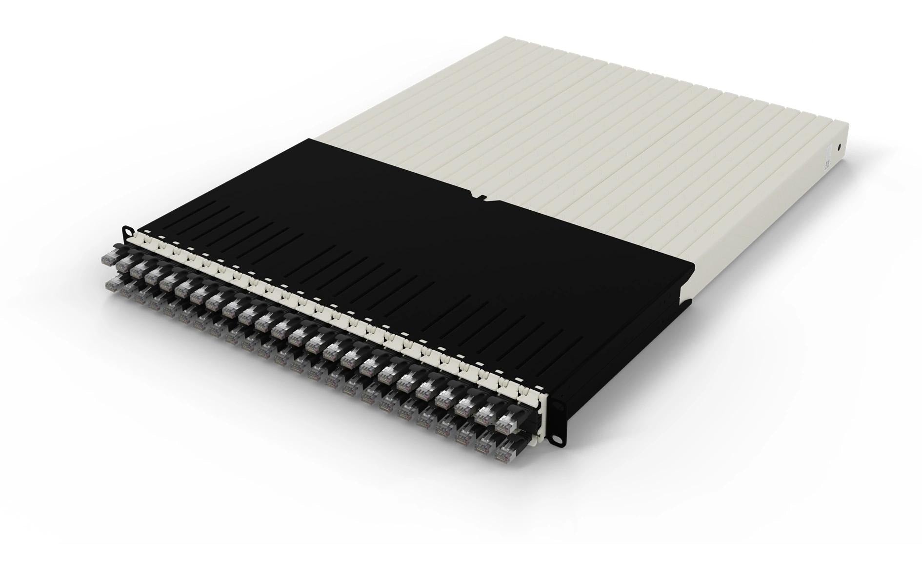 Patchbox Netzwerkkabel – Schwarz, geschirmt
