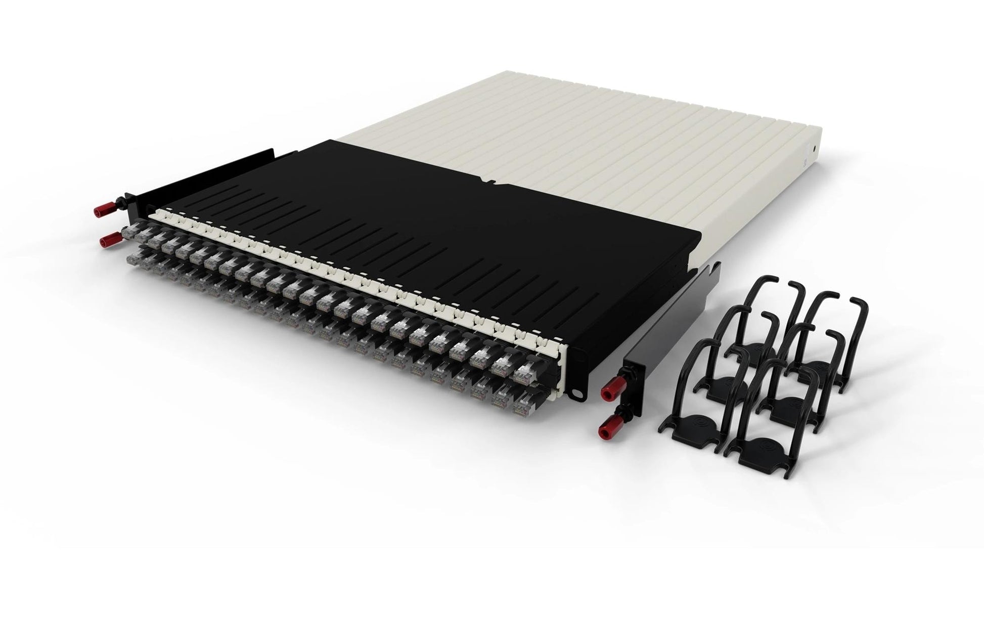 Patchbox Netzwerkkabel – Schwarz, geschirmt
