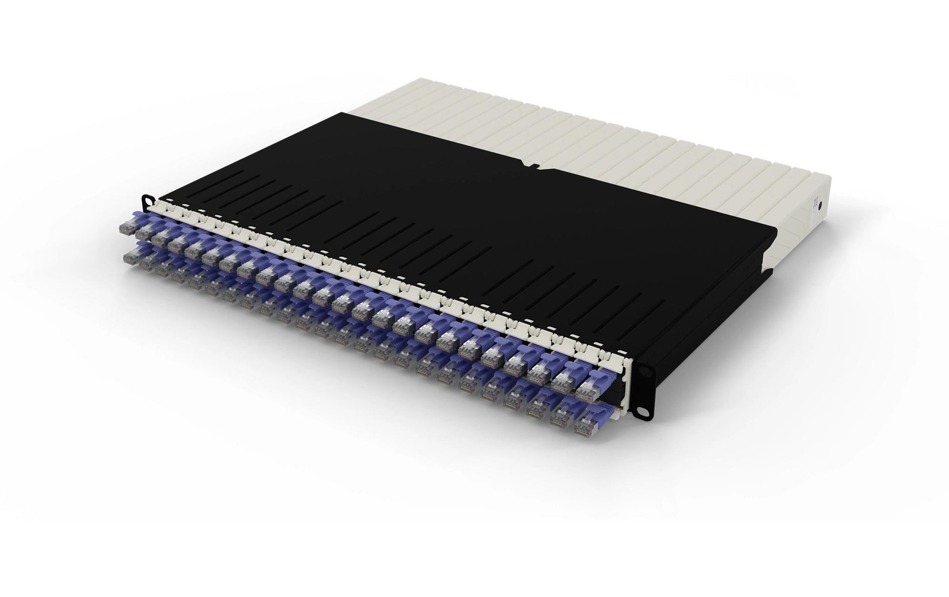 Patchbox Netzwerkkabel – Violett, geschirmt