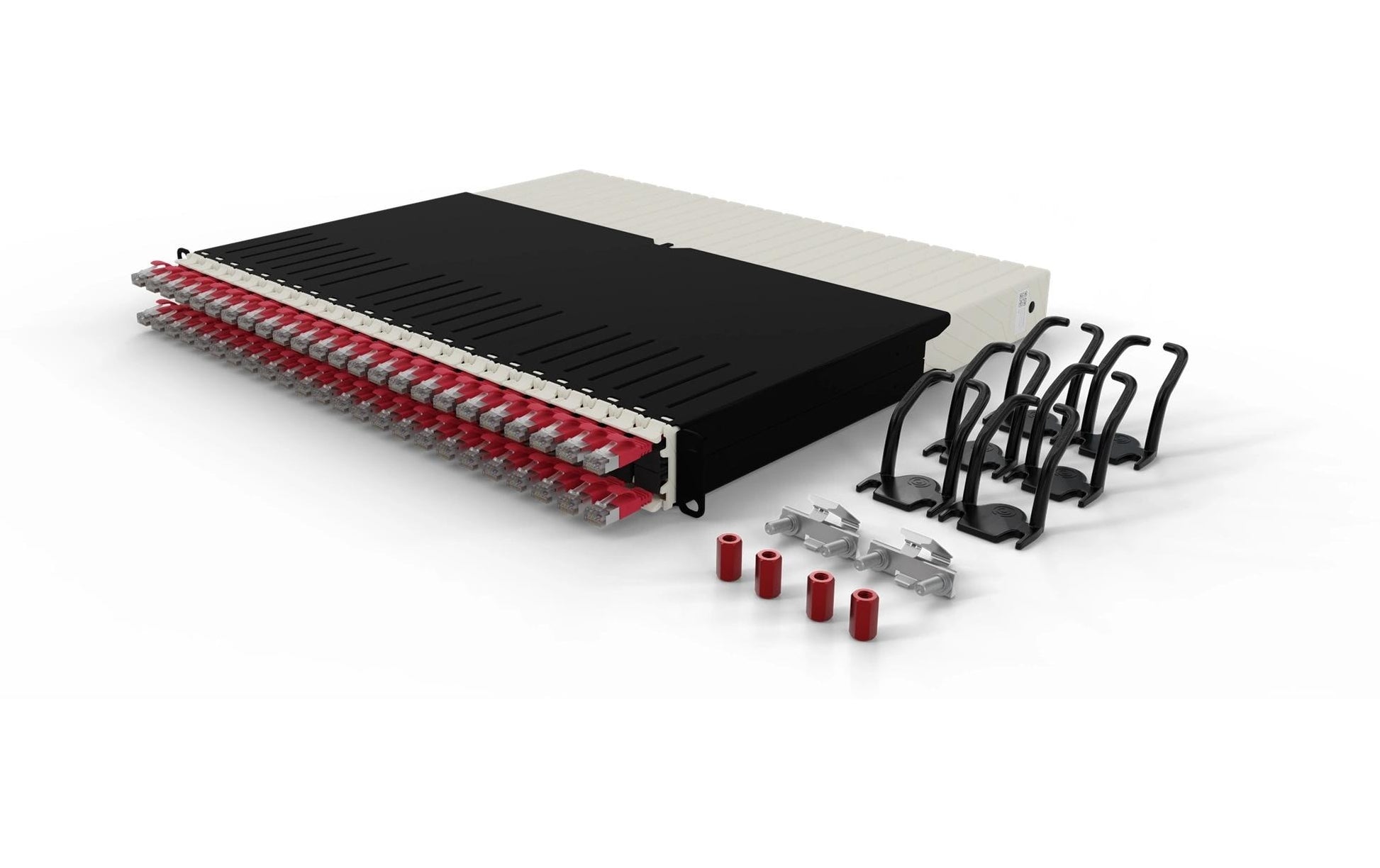 Patchbox – Rot, geschirmt