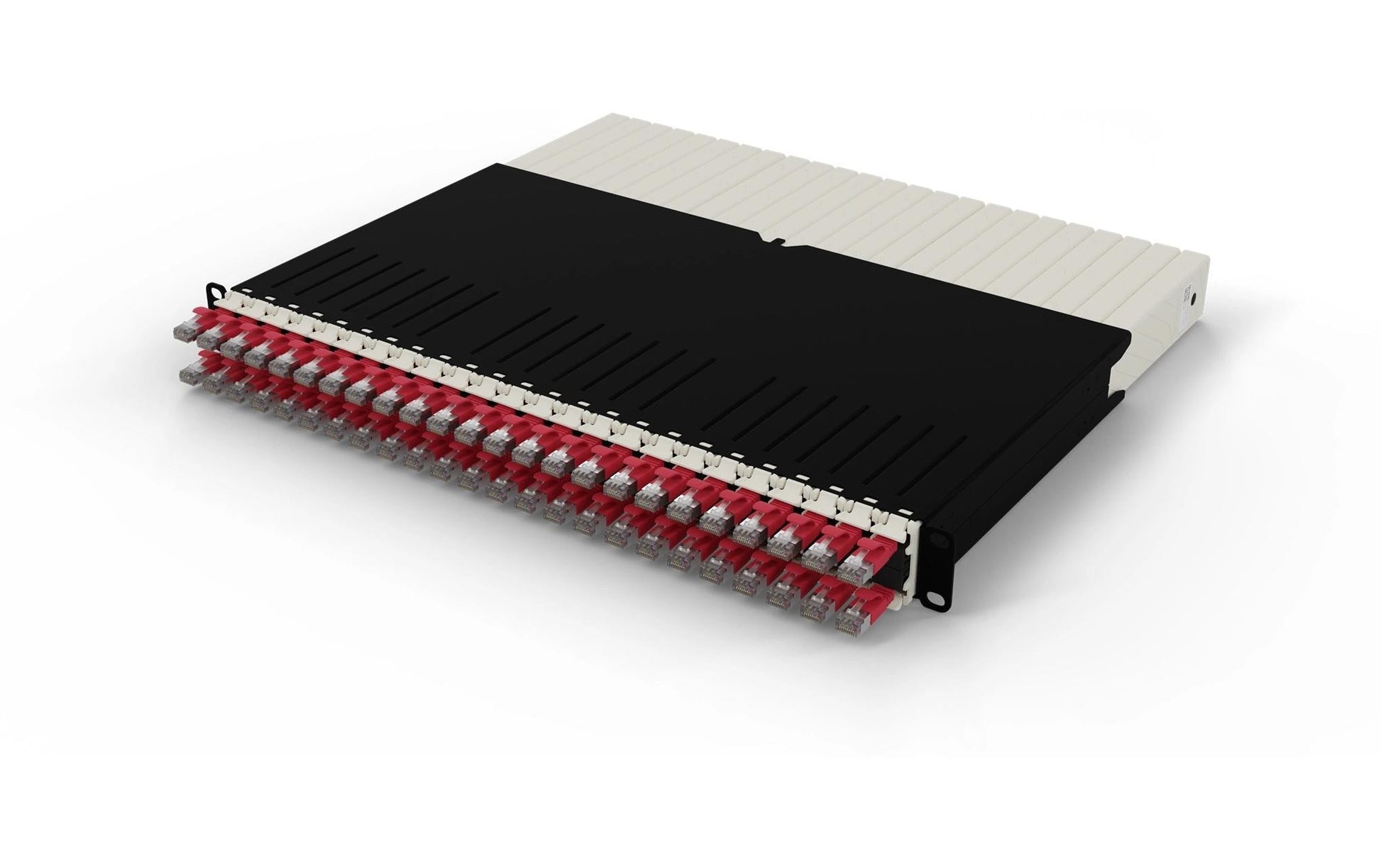 Patchbox – Rot, geschirmt